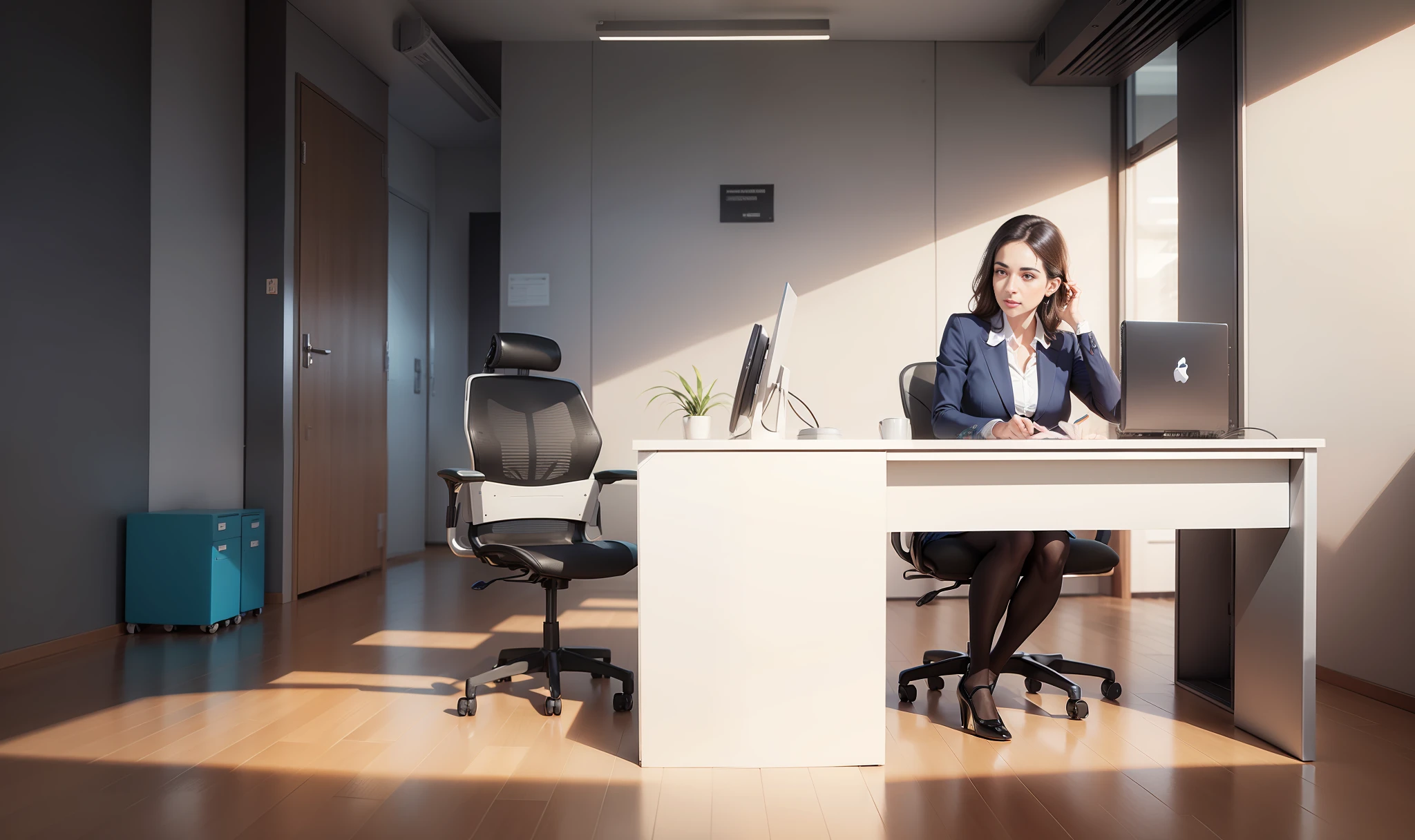 woman in office --auto --s2