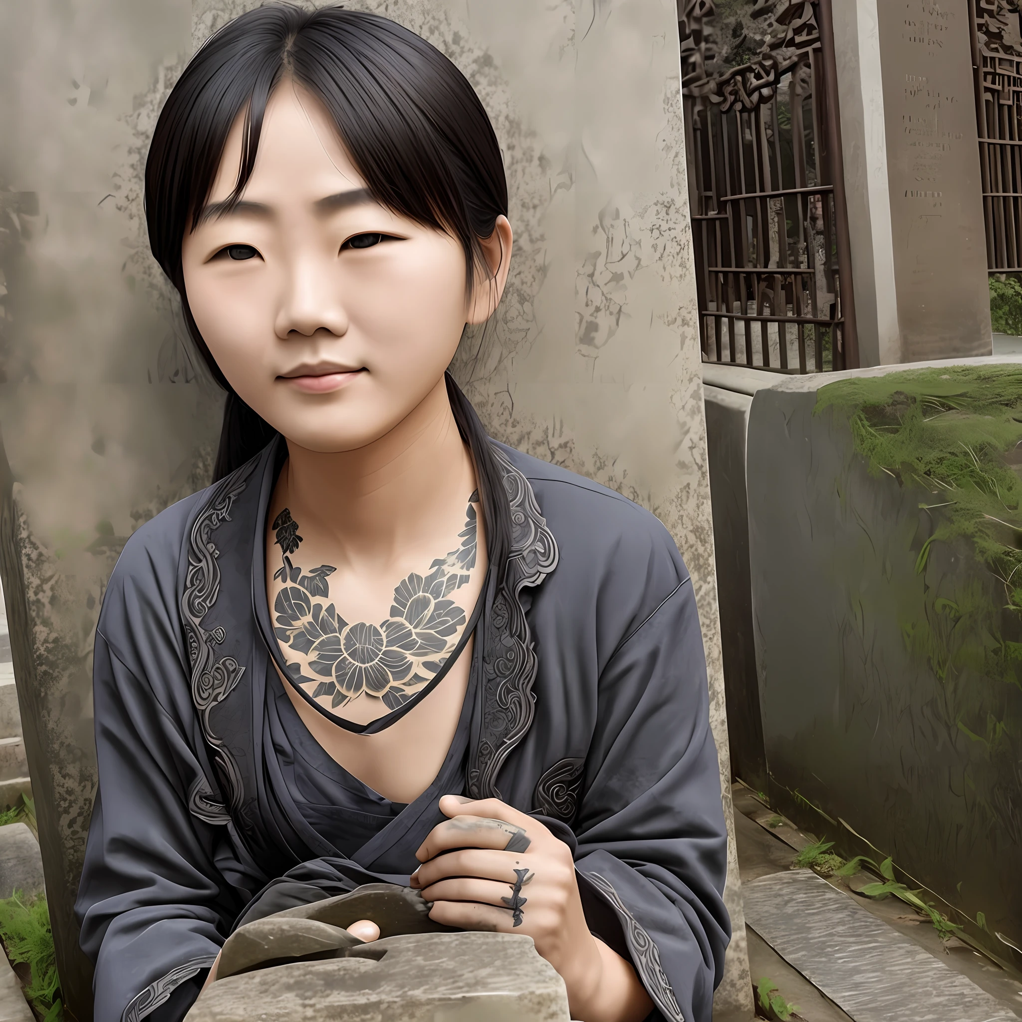 The month of Chinese, like a tombstone --auto --s2