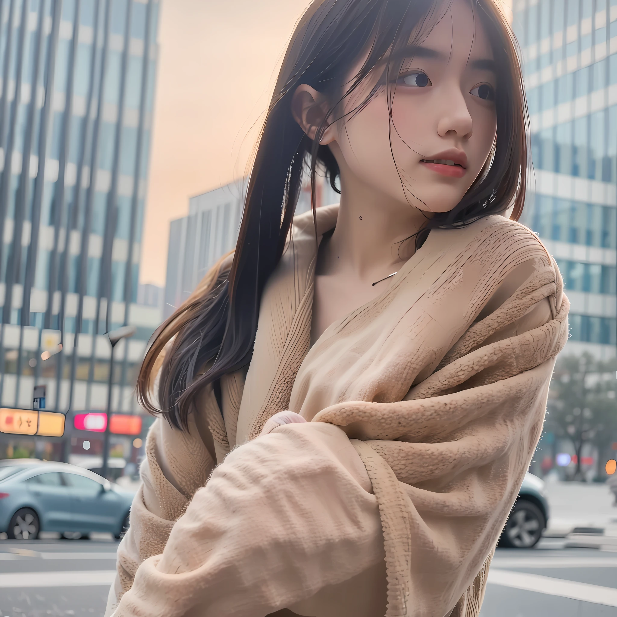 mix4,(8k, RAW photo, best quality, master:1.2), (realistic, photo-realistic:1.37),1girl,cute,cityscape,night,rain,wet,professional lighting,photon mapping,radiosity,physically-based rendering ,