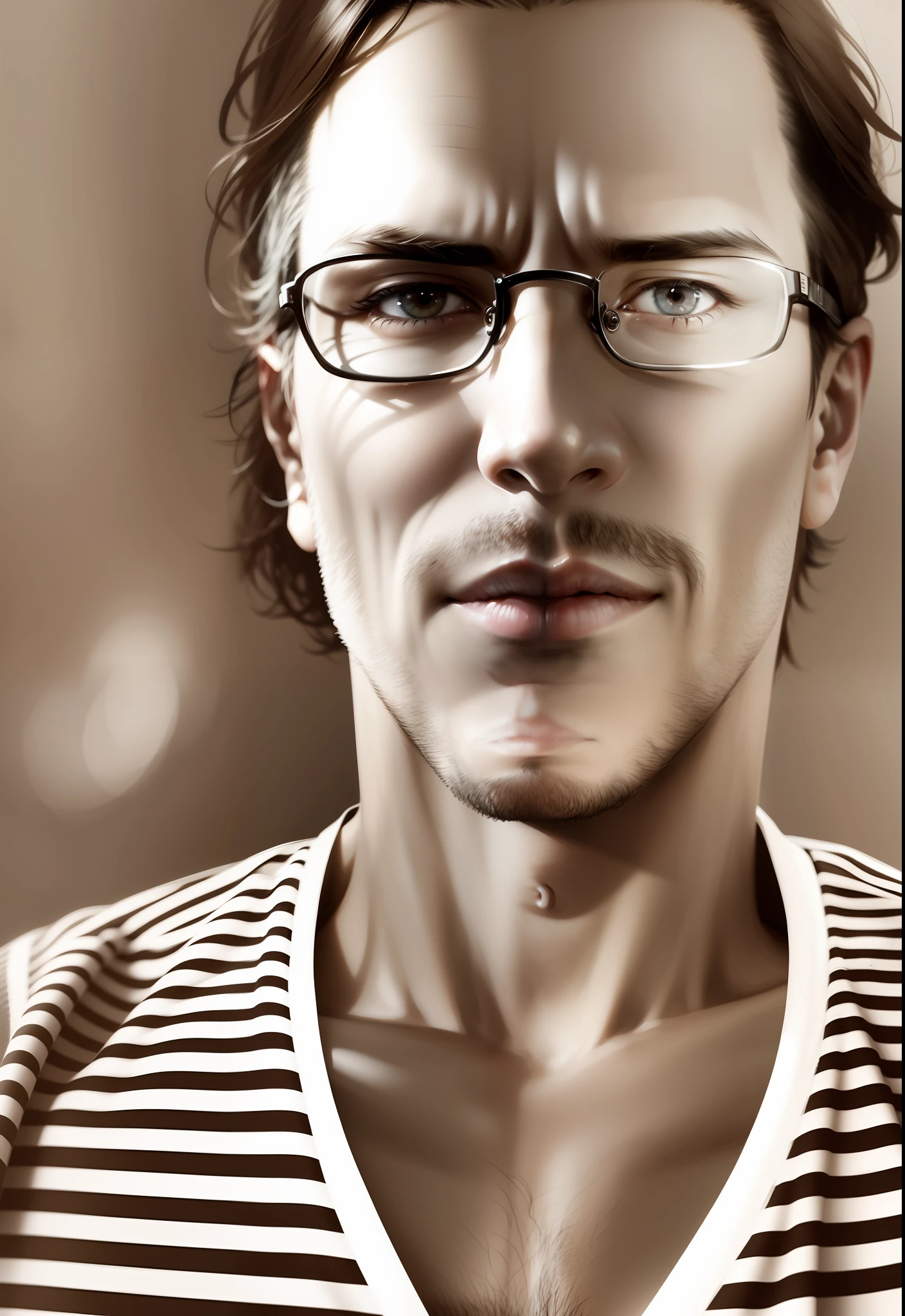 A mans face, sketch to photo, surprise me, realistic Picture, photo style --auto --s2