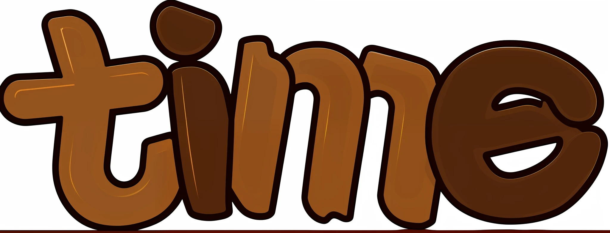Detail highlight, vector illustration, digital rendering inspired by Nyuju Stumpy Brown, reddit, graffiti, warm tones, with blunt brown border, (brown skin), worm brown theme, ((brown skin)), simple stylization, brown)), chocolate, stylized bold silhouette,