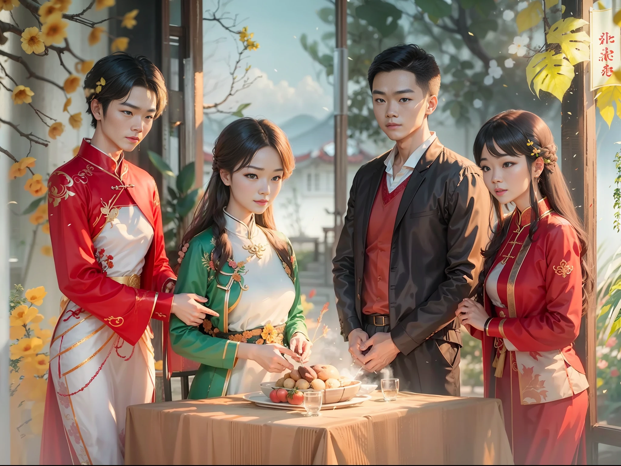 I was with Zhang Baichuan for two years, It's time to talk about marriage, This Mid-Autumn Festival, he prepared a generous gift to come to my house to raise his family., ccurate, high details, 1080P