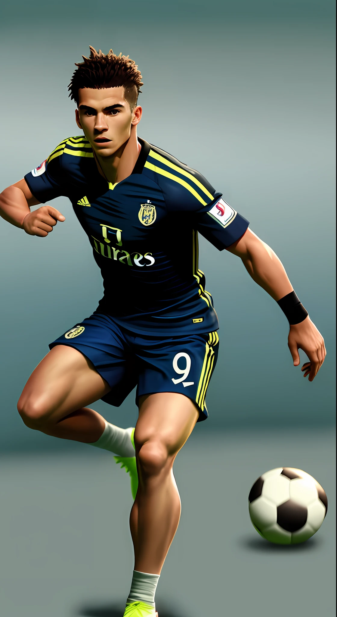 Footballer, Soccer Player, Ballon d'Or, World Class, Ace Striker, No. 9, #9, Real Soccer Player,