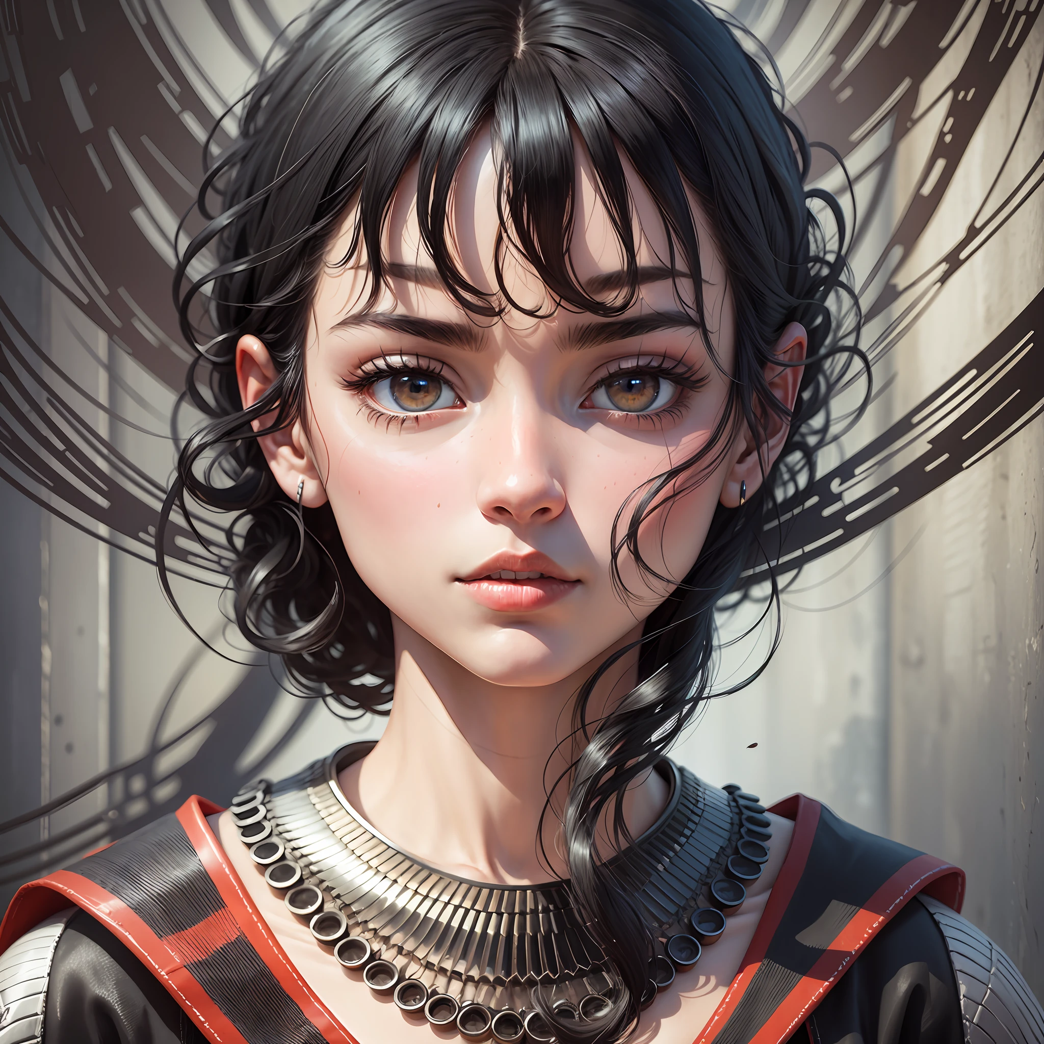 black hair, Surrealism, 8k, super detail --auto --s2