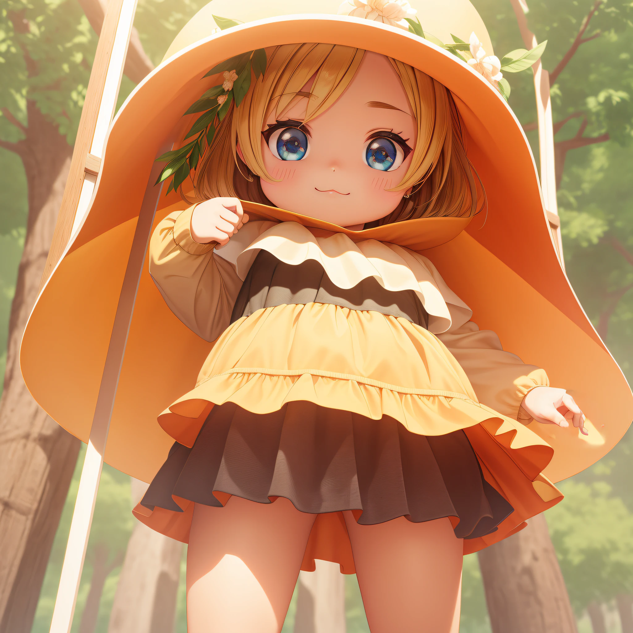 Little girl's hand
