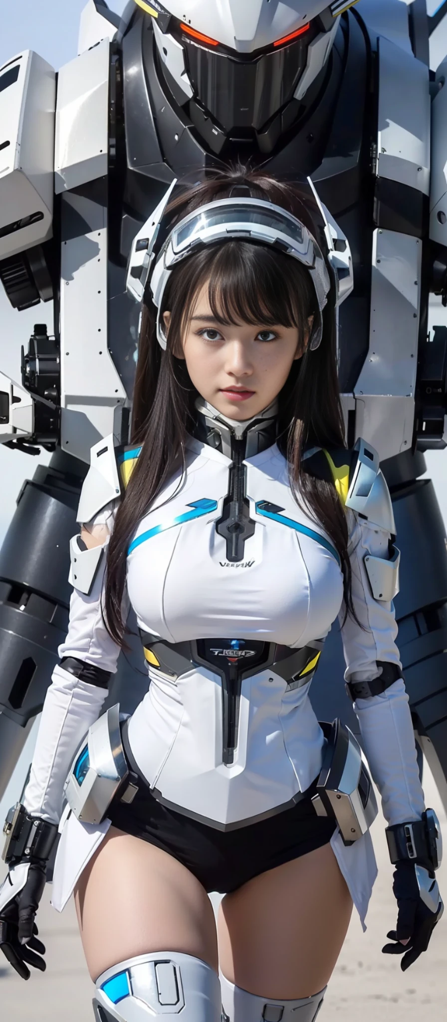 arafed woman beautiful asian girl, ig model | artgerm, asian girl, black haired girl wearing hoodie, korean girl(Best Quality, 8k, 32k, Masterpiece, UHD:1.3), (Photo of Attractive Japanese Woman), (long wavy hair), Abs, Perfect Body, Ultra Detailed Face, Detailed Lips, Fine Eyes, double eyelids, , jaw-dropping beauty, girl in mecha cyber armor, ferra white mecha, female mecha, mechanized valkyrie girl, beutiful white girl cyborg, armor girl, clothed in sci-fi military armor, scifi woman, in white futuristic armor, gorgeous female paladin, mechanized soldier girl