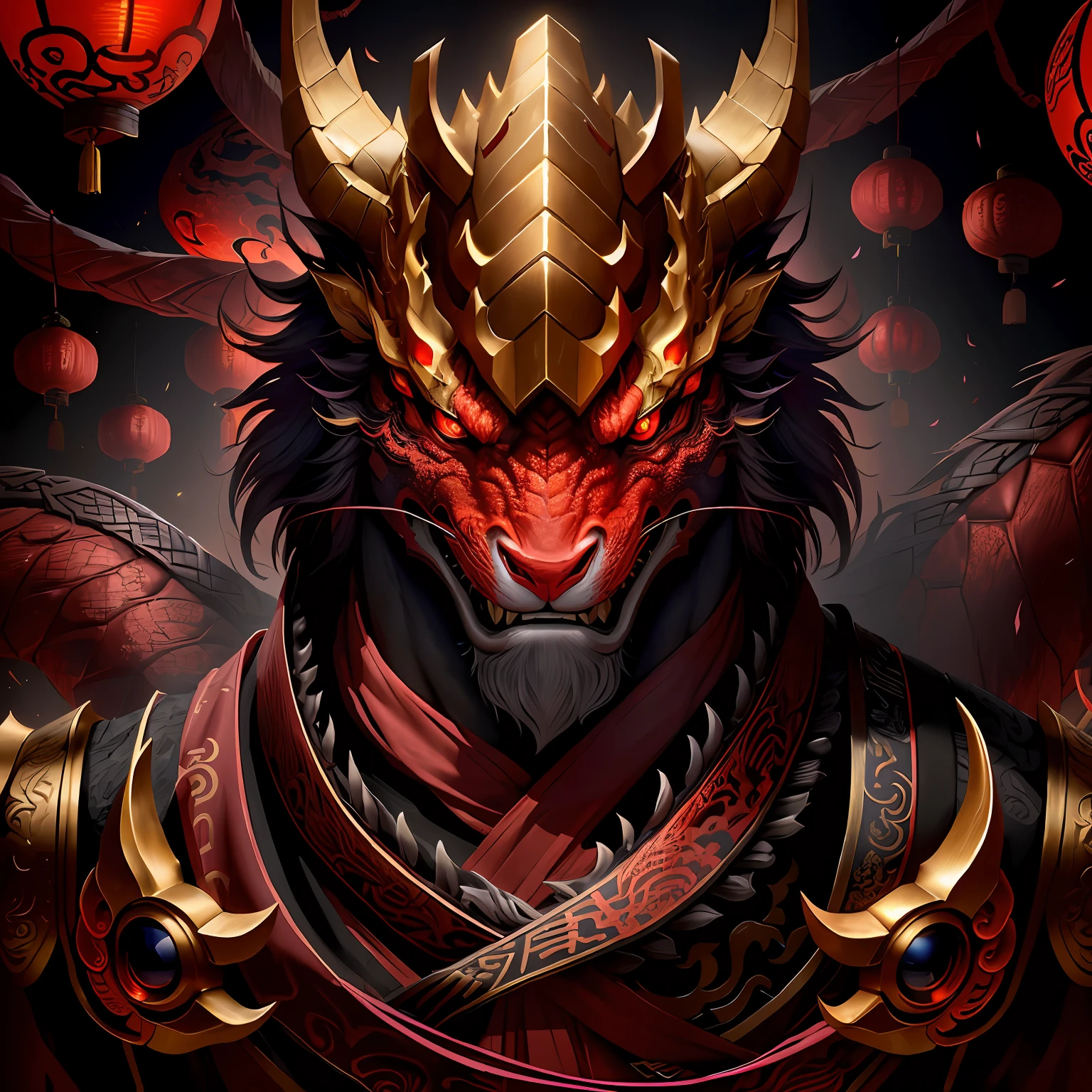 Chinese dragon, stone