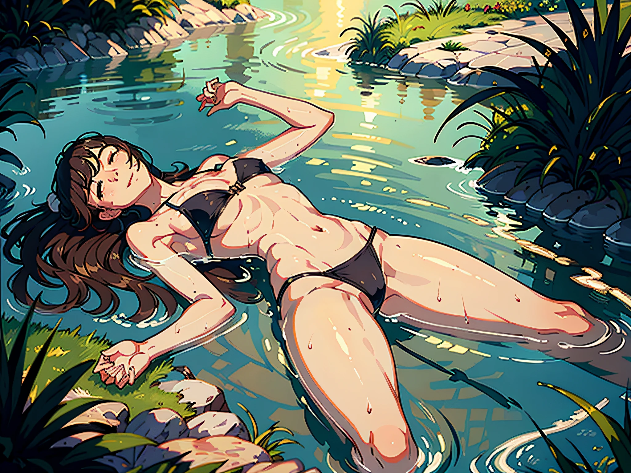 Flesh-colored bikini