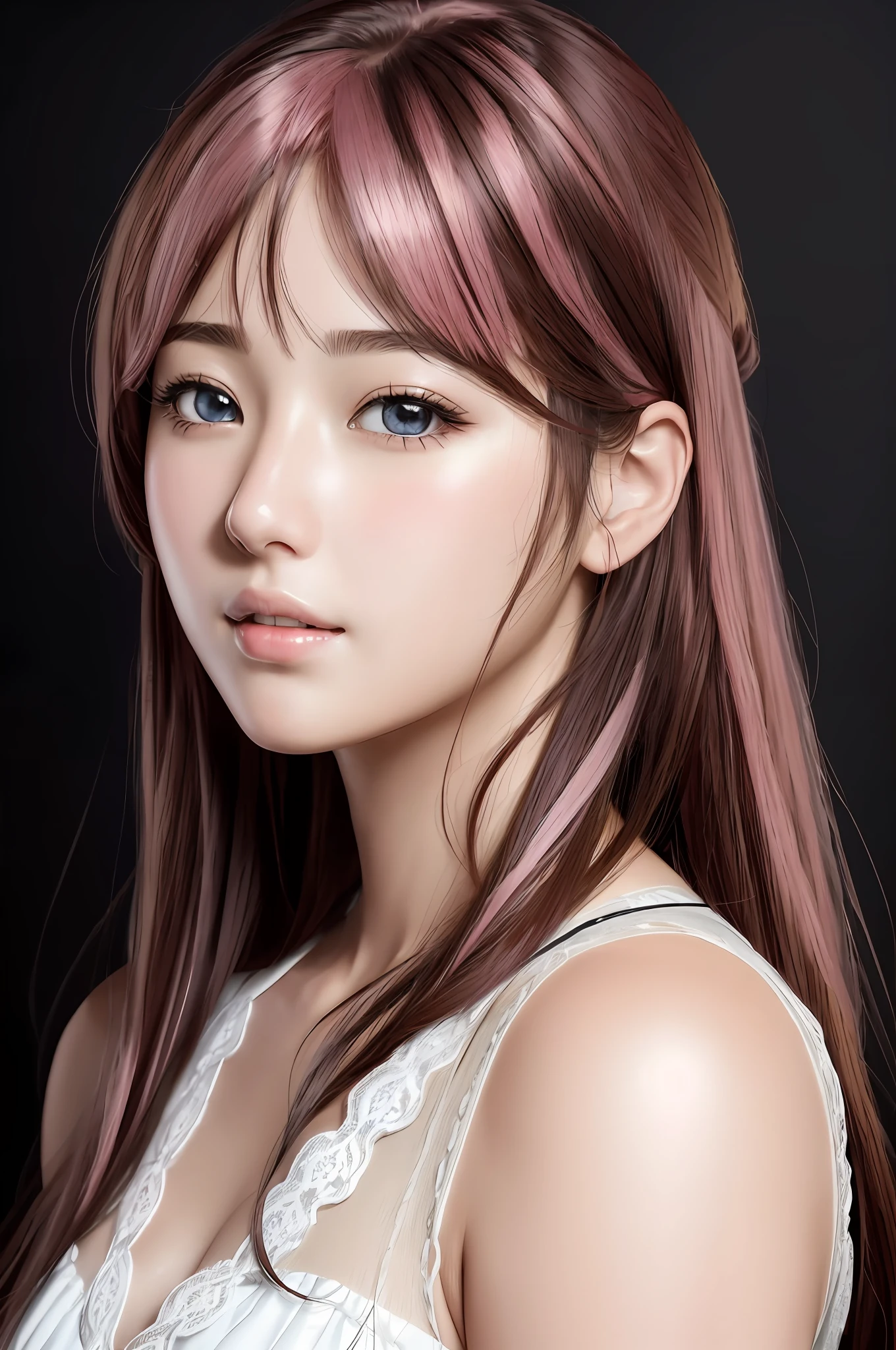 Pink hair