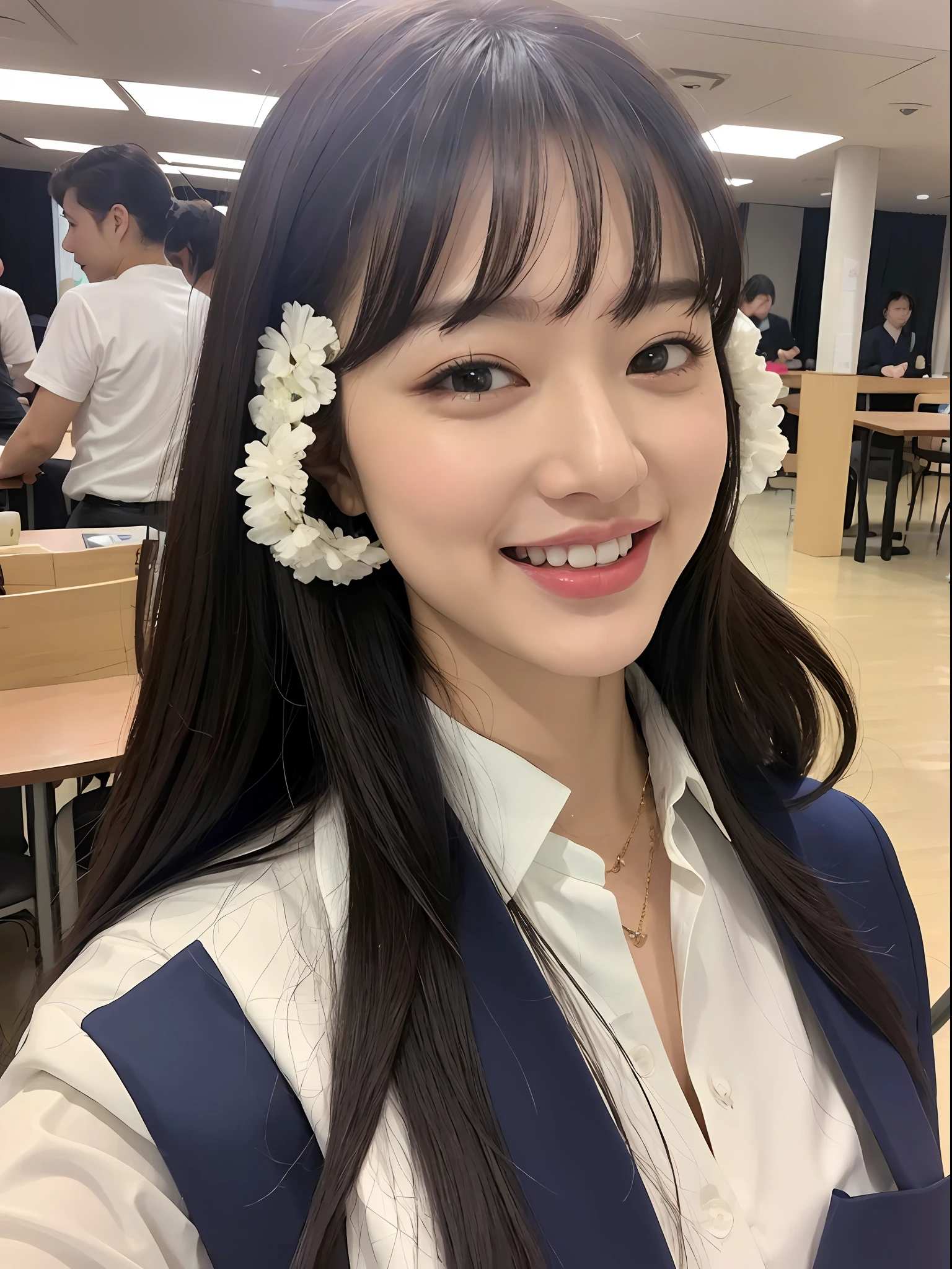 Team building events with employees are exciting! It's fun to be able to get to know a side of the outside of work amid constant laughter. Working with professionals also allows you to ♪ value work-life balance #チームビルディング #ワークライフバランス, (Best Quality, 8k, 32k, Masterpiece, UHD: 1.2), Suit, White Shirt