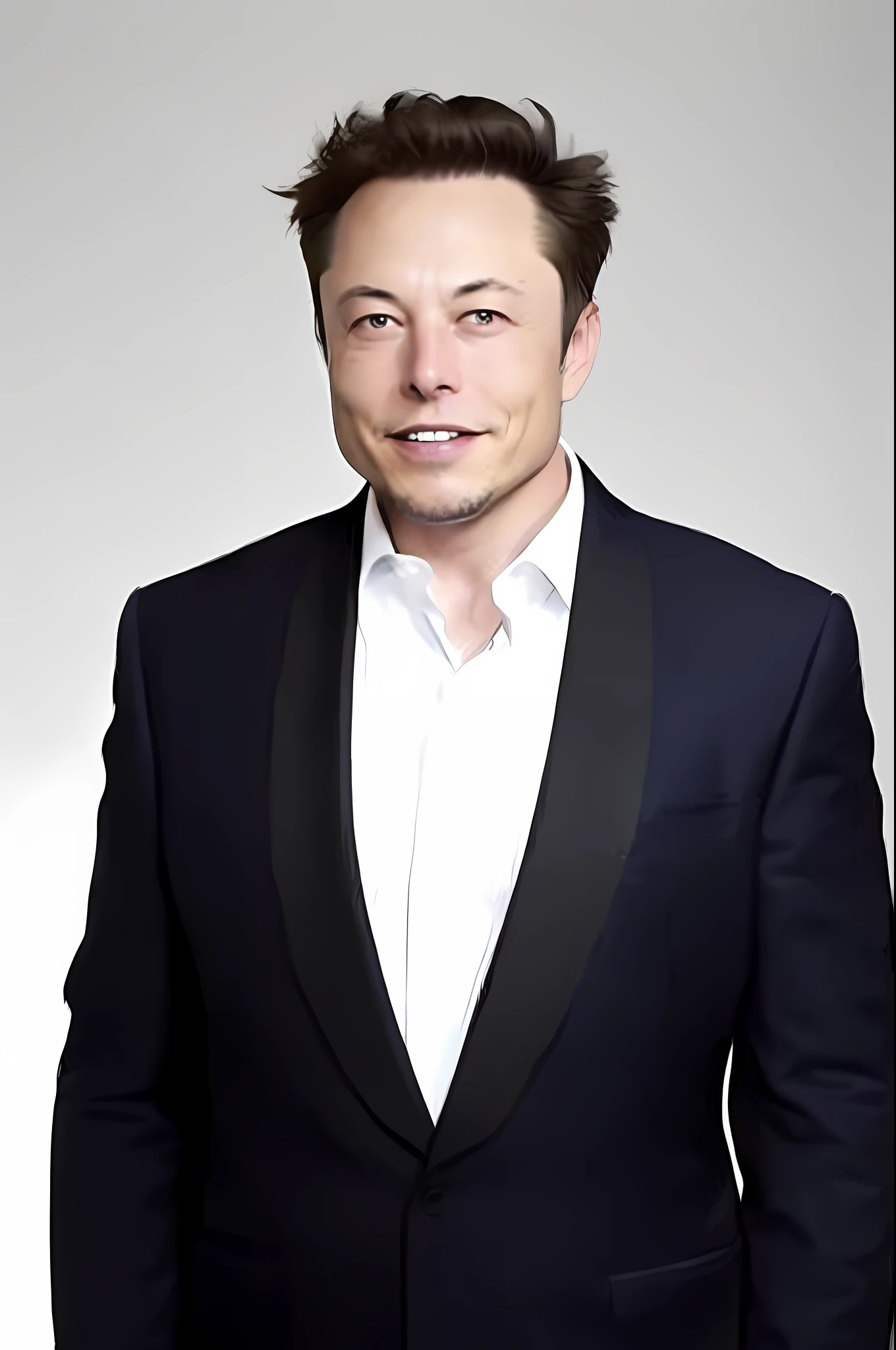 arafed image of a man in a suit and tie posing for a picture, elon musk, elon musk portrait, portrait of elon musk, exotic alien elon musk, musk ( 2 0 2 4 ), elon musk as a greek god, black elon musk, elon musk as a cyborg, elon musk as the incredible hulk, elon musk as joker