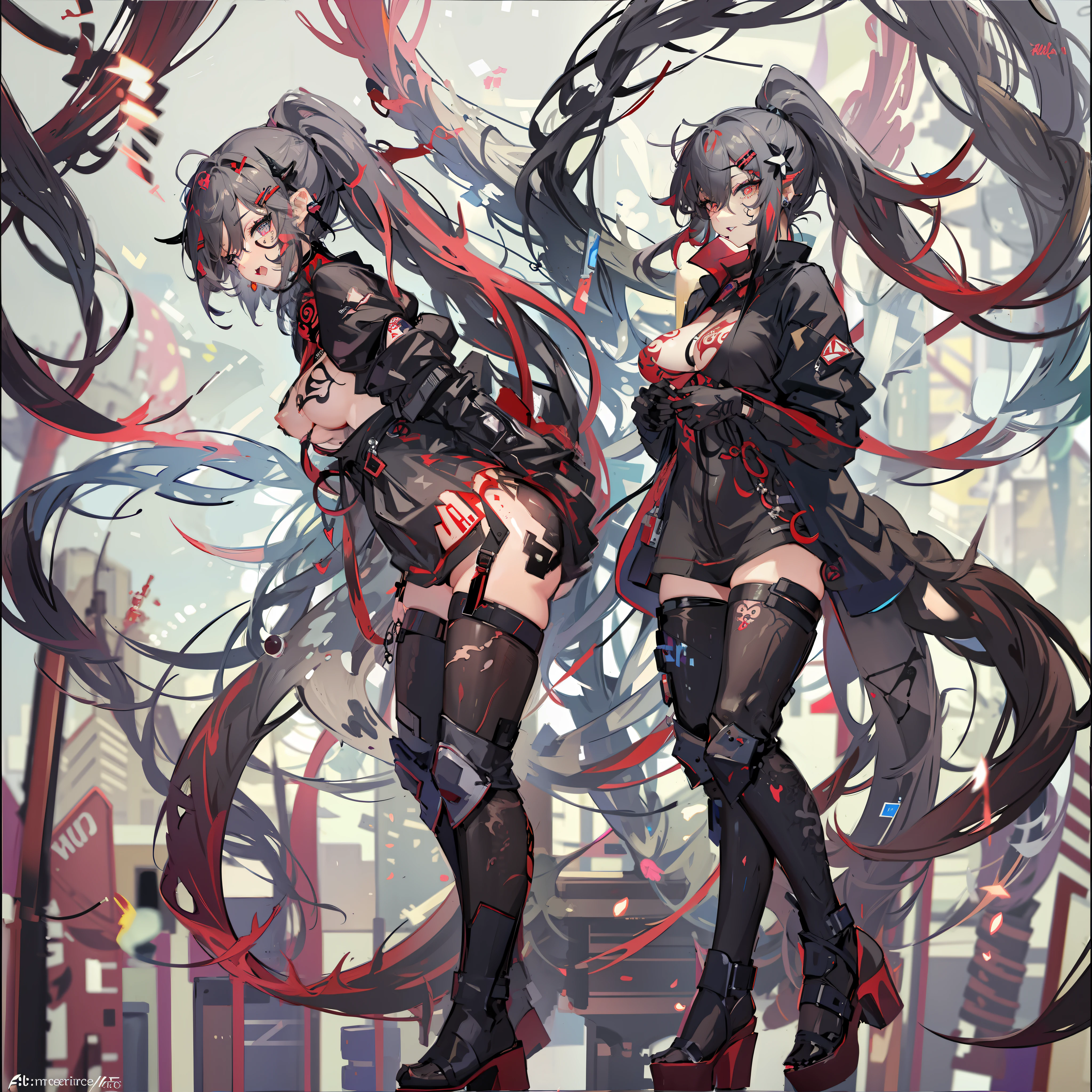 , tattoos, beautiful tattoos, huge tattoos,  lines