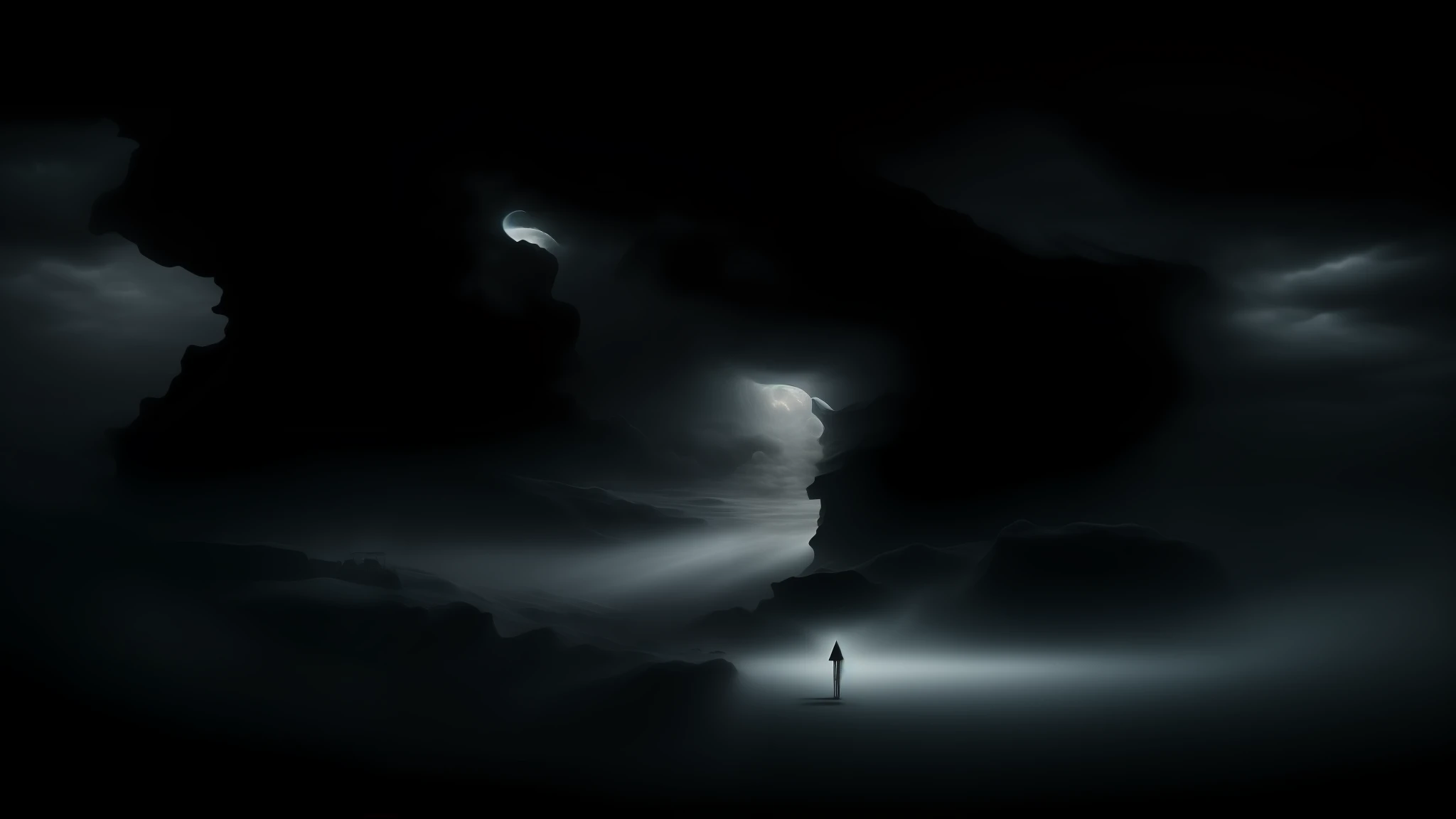 surreal mysterious atmosphere,