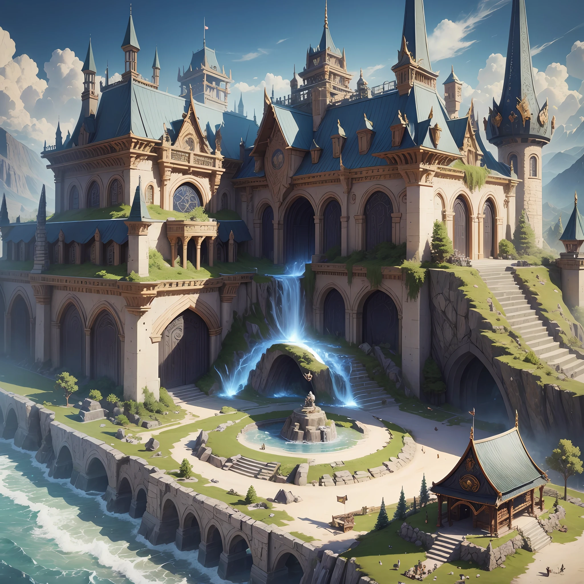 Logo (inscription new era legend), fantasy, detail, 1: 5, 4kk, 3 D, three-dimensional picture, treasure map, swords, spears, dragon, ring, fire, alliance, team, effective, friendship, communication, adventure, island, ant, inscription new era legend --auto --s2
