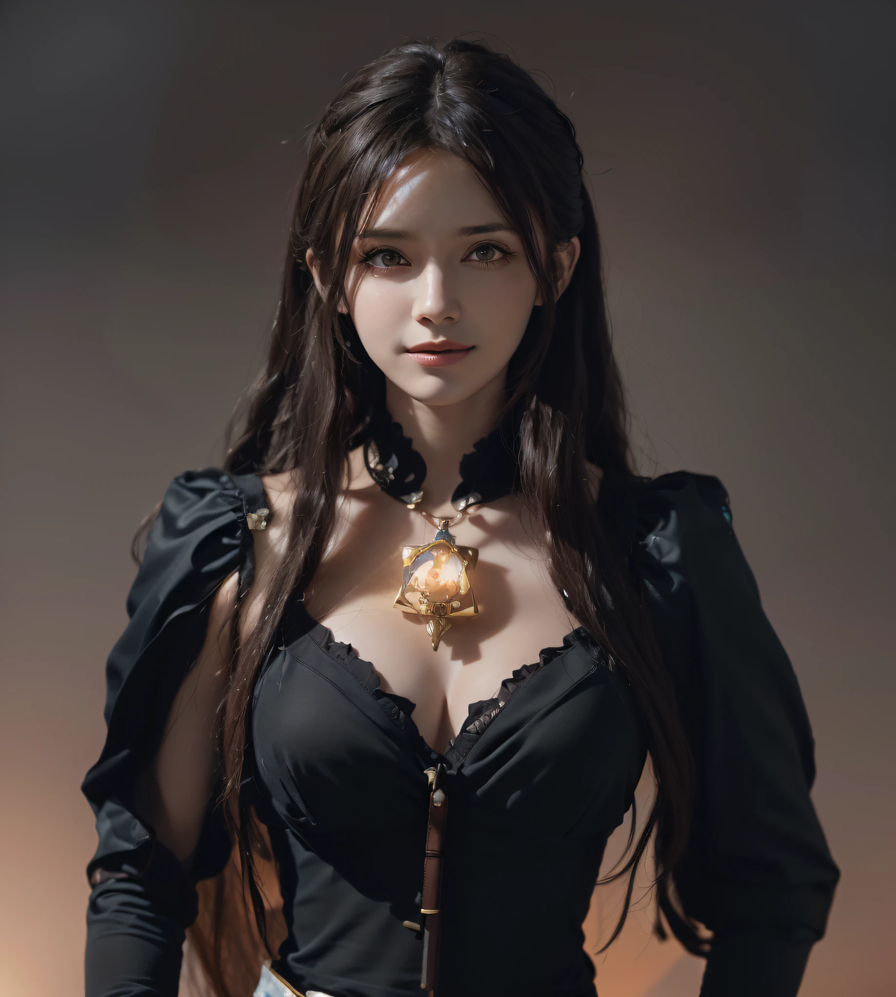 Hyperrealist portrait of female by david hockney and alphonse mucha,fantasy art, photo realistic, dynamic lighting, artstation, poster, volumetric lighting, very detailed faces, 4 k, award winning,, 1girl, in the dark, deep shadow, low key,cowboy shot,(official clothing:1.4) ,long hair,white hair,