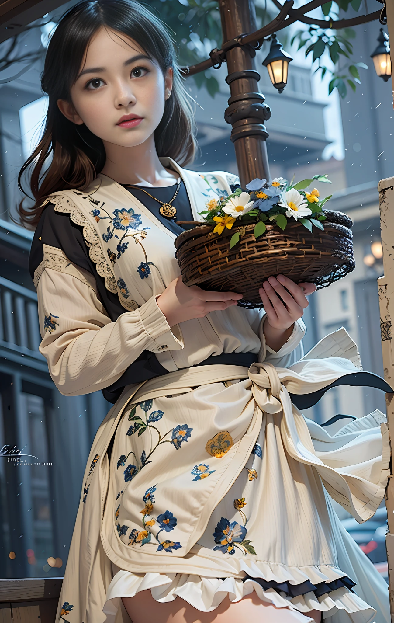 (dark shot:1.4), 80mm, (dark shot:1.4), 80mm, epic realistic, painting of a cute girl, by range murata, a big white moon in the background, street lamps,stunning,(big eyes:1.4,blue pupils:1.4,shiny pupils:1.4), matted, paul gauguin, van gogh, art by greg rutkowski and artgerm, soft cinematic light, adobe lightroom, photolab, hdr, intricate, highly detailed, (depth of field:1.4), (dark shot:1.22), neutral colors, (hdr:1.4), (muted colors:1.4), (intricate), (artstation:1.2), hyperdetailed, dramatic, intricate details, (technicolor:0.9), (rutkowski:0.8), cinematic, detailed, soft light, sharp, exposure blend, medium shot, bokeh, (hdr:1.4), high contrast, (cinematic, teal and orange:0.85), (muted colors, dim colors, soothing tones:1.3), low saturation, (hyperdetailed:1.2), (noir:0.4), soft light, sharp, exposure blend, medium shot, bokeh, (hdr:1.4), high contrast, (cinematic, teal and orange:0.85), (muted colors, dim colors, soothing tones:1.3), low saturation, (hyperdetailed:1.2), (noir:0.4), (intricate details:1.12), hdr, (intricate details, hyperdetailed:1.15)