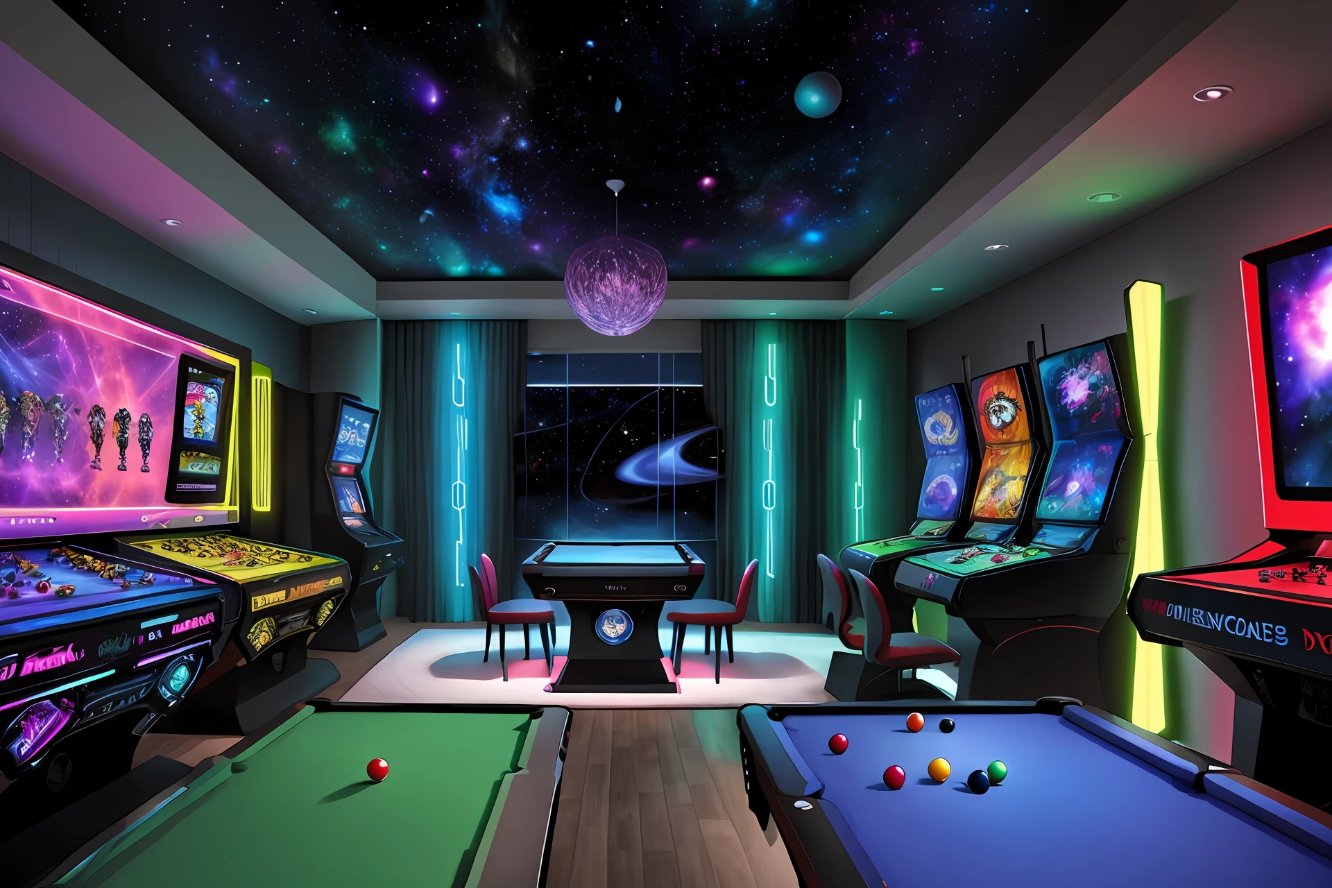 Game Room Stylish Universe