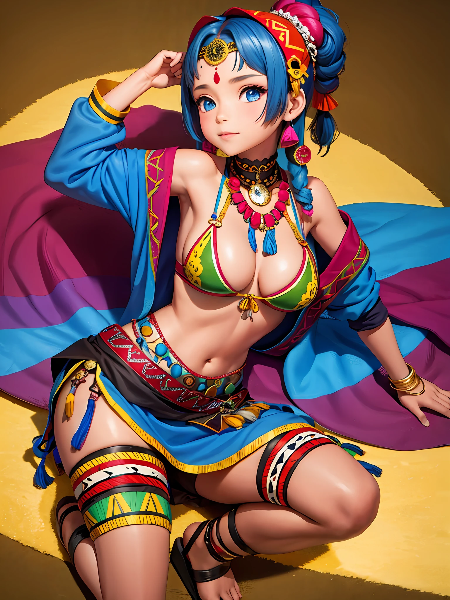 a tribal girl