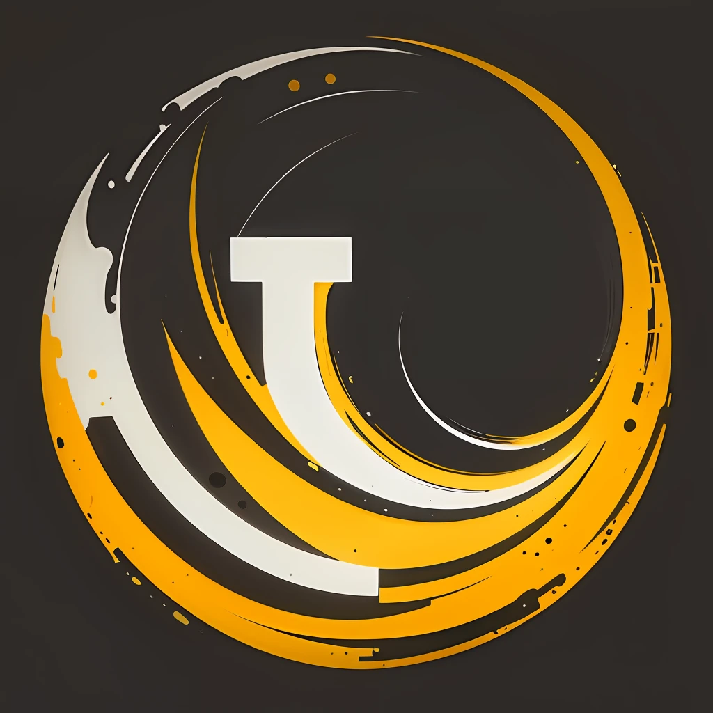 Close-up of a vibrant yellow circle on a black background. The yellow circle is the main highlight, catching the eye with its vibrant and bright color. It is a central and impactful element in the visual composition.  Inside the yellow circle, there is a black and white logo. The logo consists of stylized letters that form the word "Trecking" or "Thrilling" in a modern and elegant font. The lyrics can have an audacious and bold appearance, conveying energy and enthusiasm.  The combination of the yellow circle, the black background and the black and white logo creates a striking contrast and a sophisticated aesthetic. The image conveys a sense of adventure and excitement, suggesting a brand or company related to exciting and stimulating activities such as extreme sports, outdoor adventures or adventure tourism.  The style of the logo and the visual composition of the image reflect a modern and dynamic approach, designed to grab the audience's attention and convey a sense of excitement. It's a powerful visual representation that can pique viewers' interest and curiosity. --auto --s2