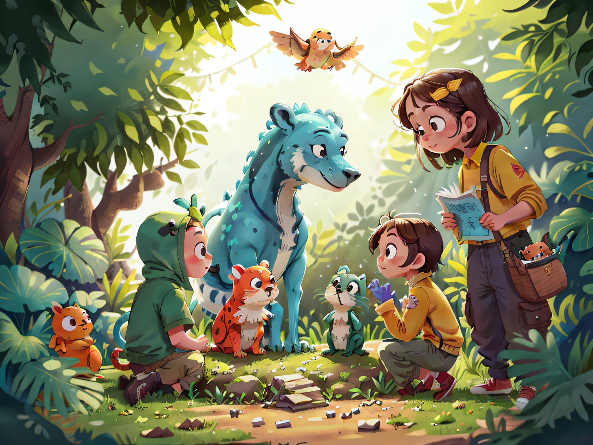 During a visit to the zoo, the "Pillipillias" admired the animals and learned about the importance of preserving the species. They promised to care for the environment and respect all of God's creatures.
