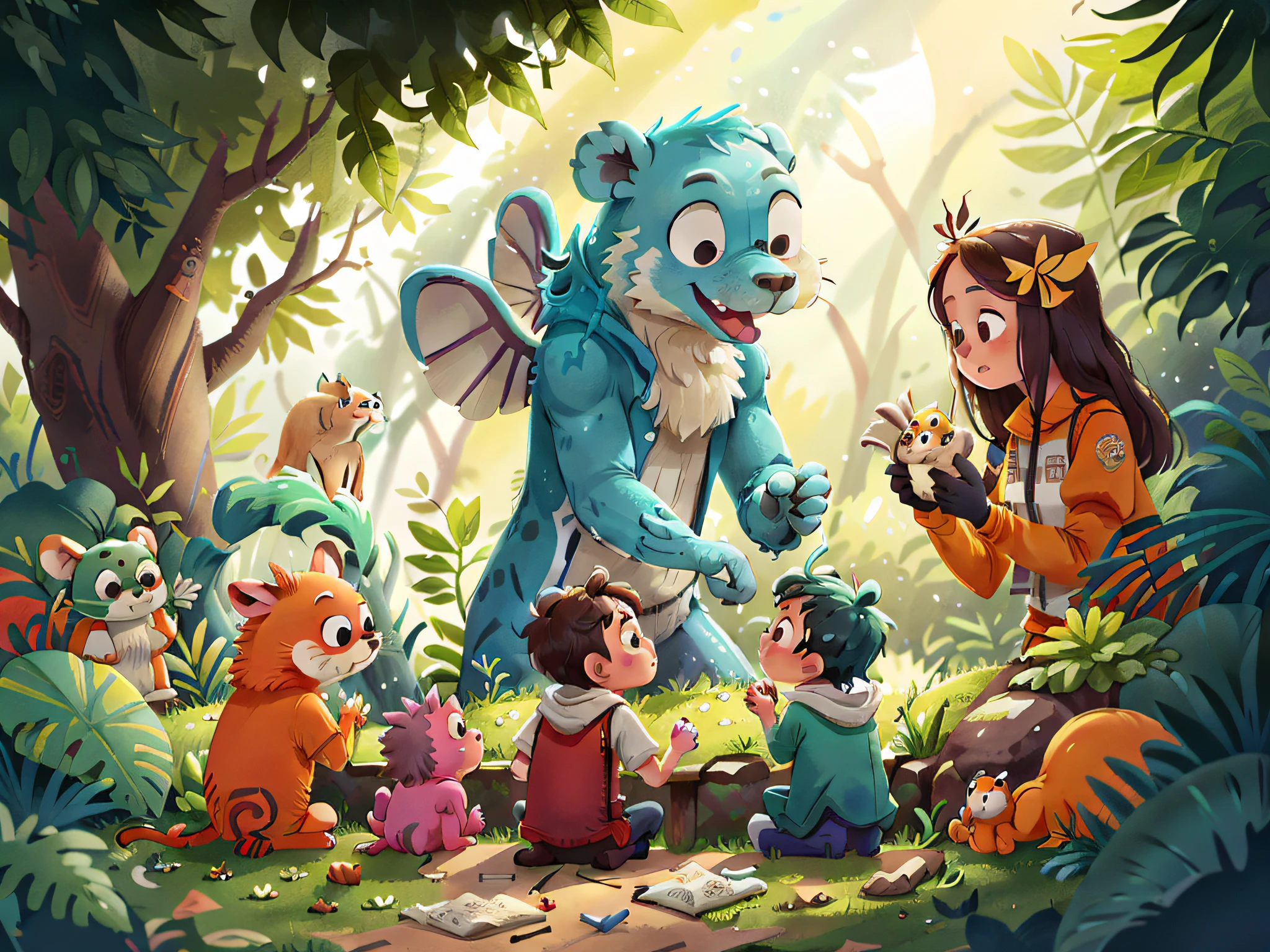 During a visit to the zoo, the "Pillipillias" admired the animals and learned about the importance of preserving the species. They promised to care for the environment and respect all of God's creatures.
