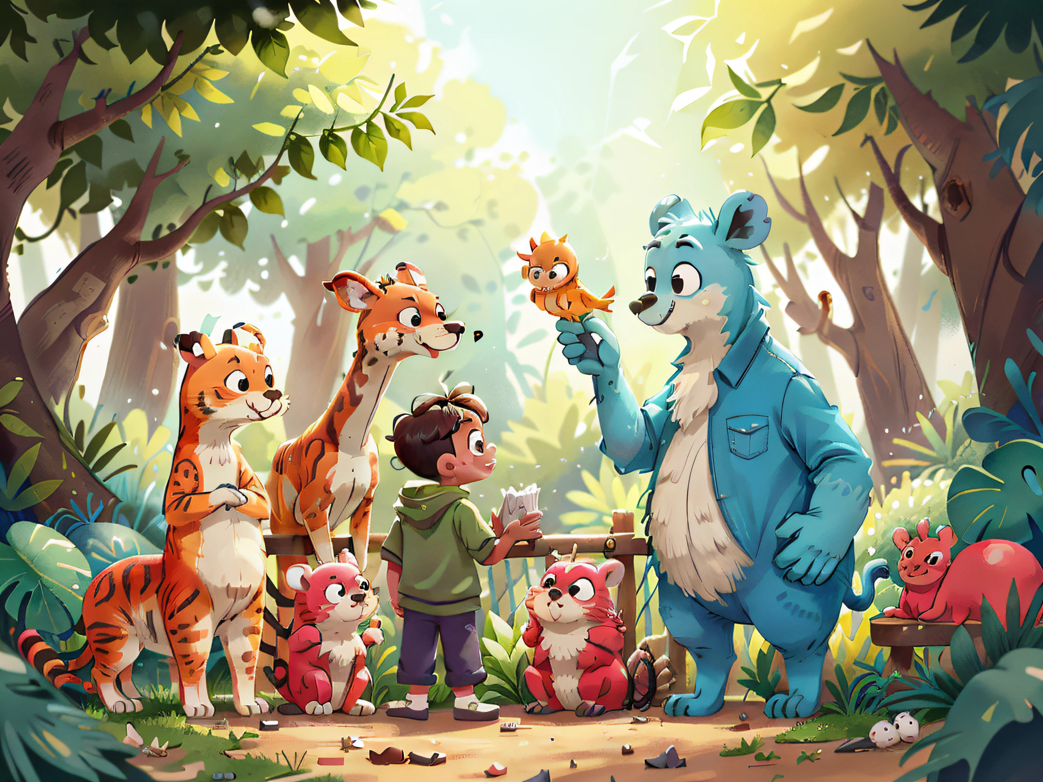 During a visit to the zoo, the "Pillipillias" admired the animals and learned about the importance of preserving the species. They promised to care for the environment and respect all of God's creatures.