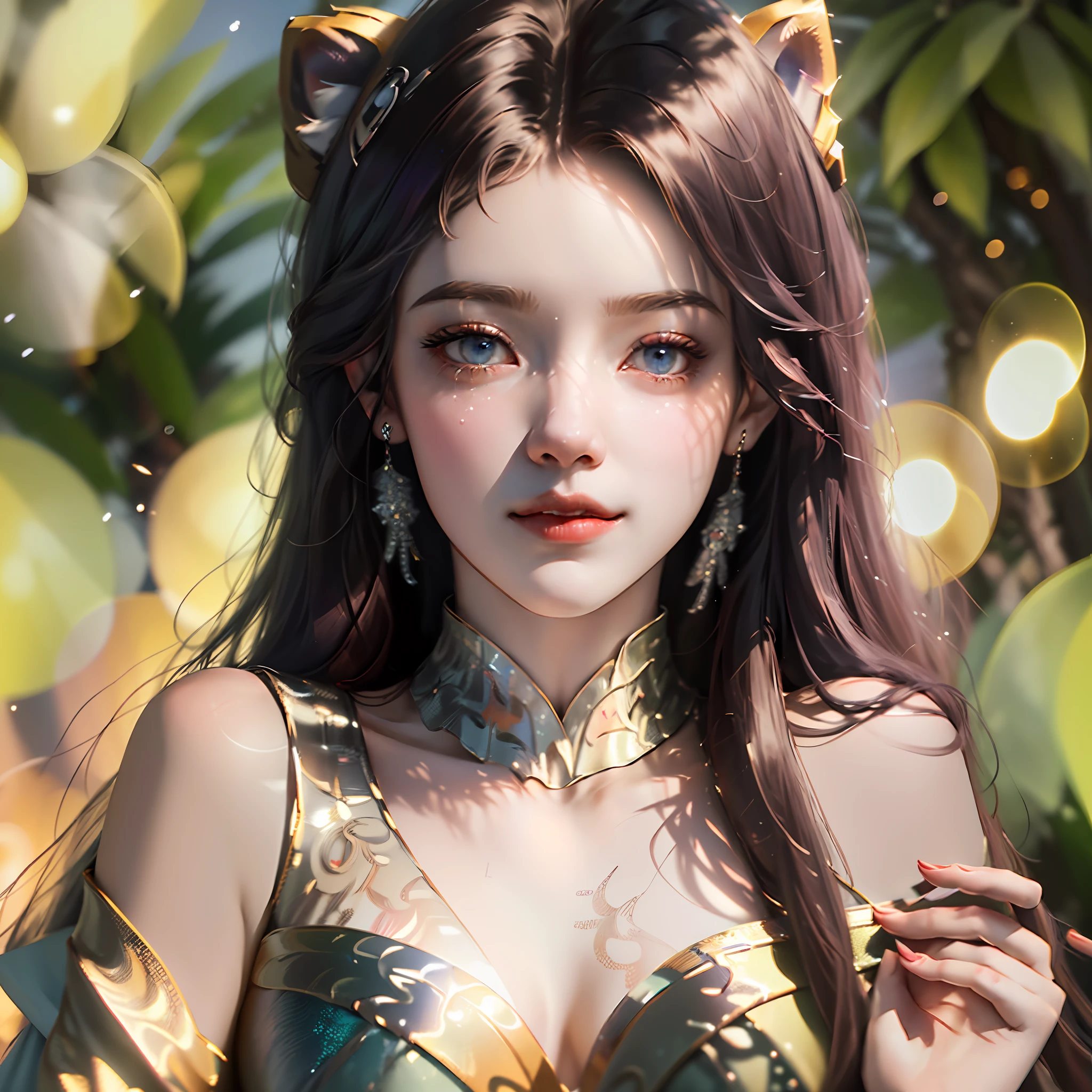 (8K, Best Quality, Masterpiece: 1.2), (Realistic, Realistic: 1.37), Ultra Detailed, Best Quality, Ultra High Resolution, Professional Lighting, Photon Mapping, Teleportion, Physically Based Rendering, Film Lighting, Good Composition, (Bokeh: 1.2) 1girl, Solo, (Full Body), Beautiful Detailed Eyes, Beaver