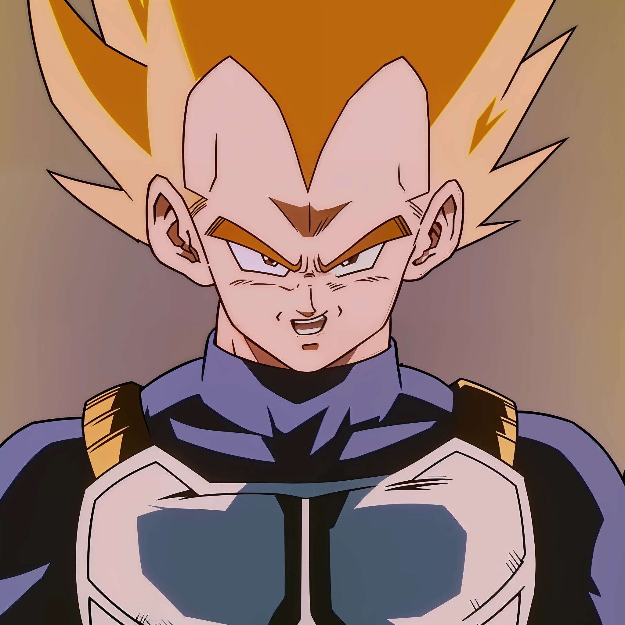 a close up of a cartoon of a young vegeta, with vegeta head hair, vegeta, prince vegeta, super saiyan, super saiyan blue, character dragonball, wild spiky black saiyan hair, going super saiyan, dbz, saiyan armor, dragon ball concept art, super sayan, movie still of robot goku