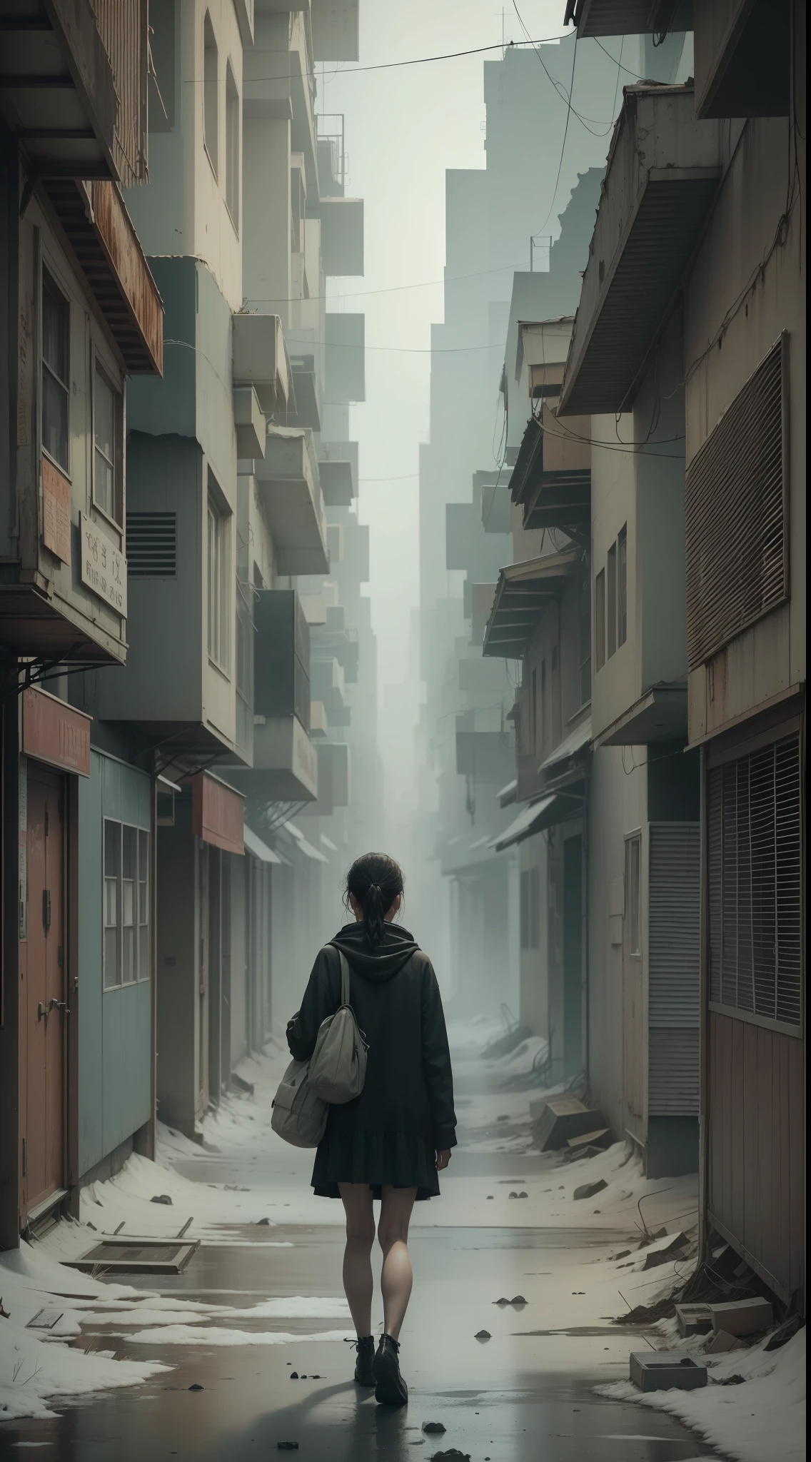 This bleak place exudes a heartbreaking yet irresistible appeal. It is a symbol of the fragility of life and the complexity of human emotions, making people think about the meaning of existence and the fragile beauty of life.
