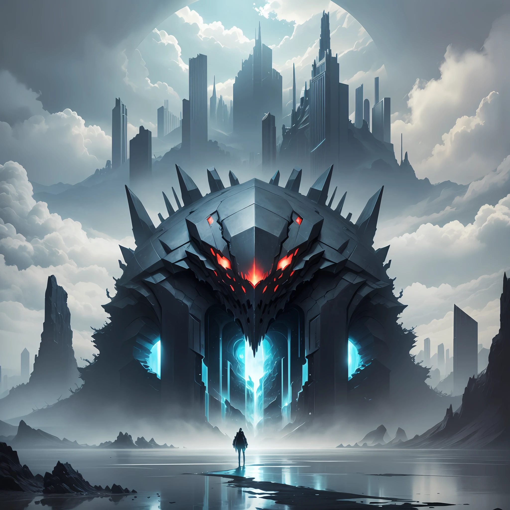 Make an abyssal landscape --auto --s2