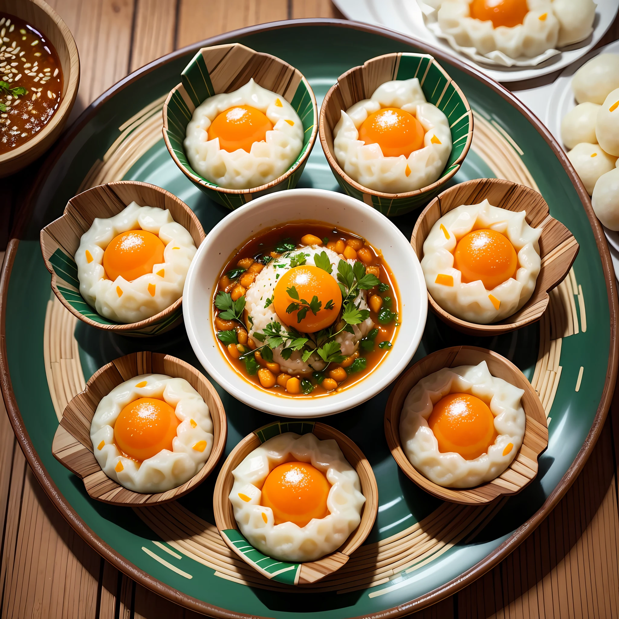 Positive:
Boiled rice dumplings, bursting appearance, lomo style, sinking perspective, overflowing with rice dumplings, grunting continuously, one meat and two egg yolks: 1.2, green peppercorns, osmanthus sauce, juicey, simple bamboo basket, stuffed with delicious rice dumplings.
Reverse:
Low appearance, blurry, hand-crippled painting style, shaky viewing angle, rice dumplings sandwiched, salted egg yolk missing: 0.9, too many peppers, bland taste, poor taste, juice separation, broken bamboo basket, stuffed with spoiled rice dumplings.