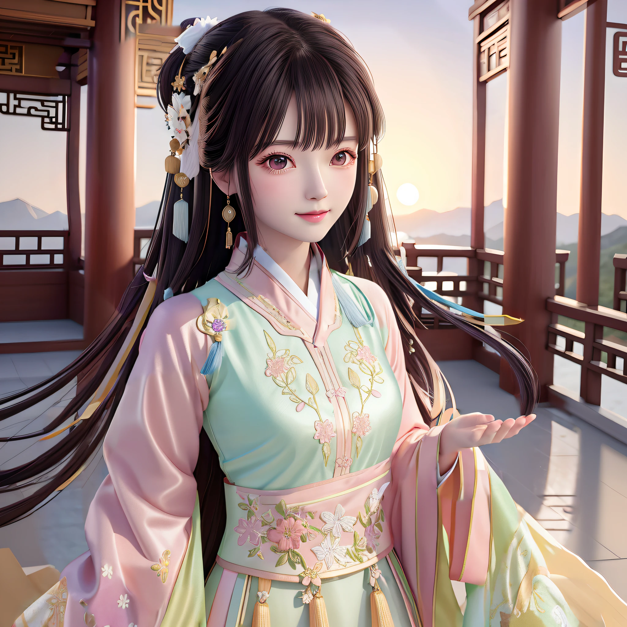 Chang'e, the flowing ribbon,