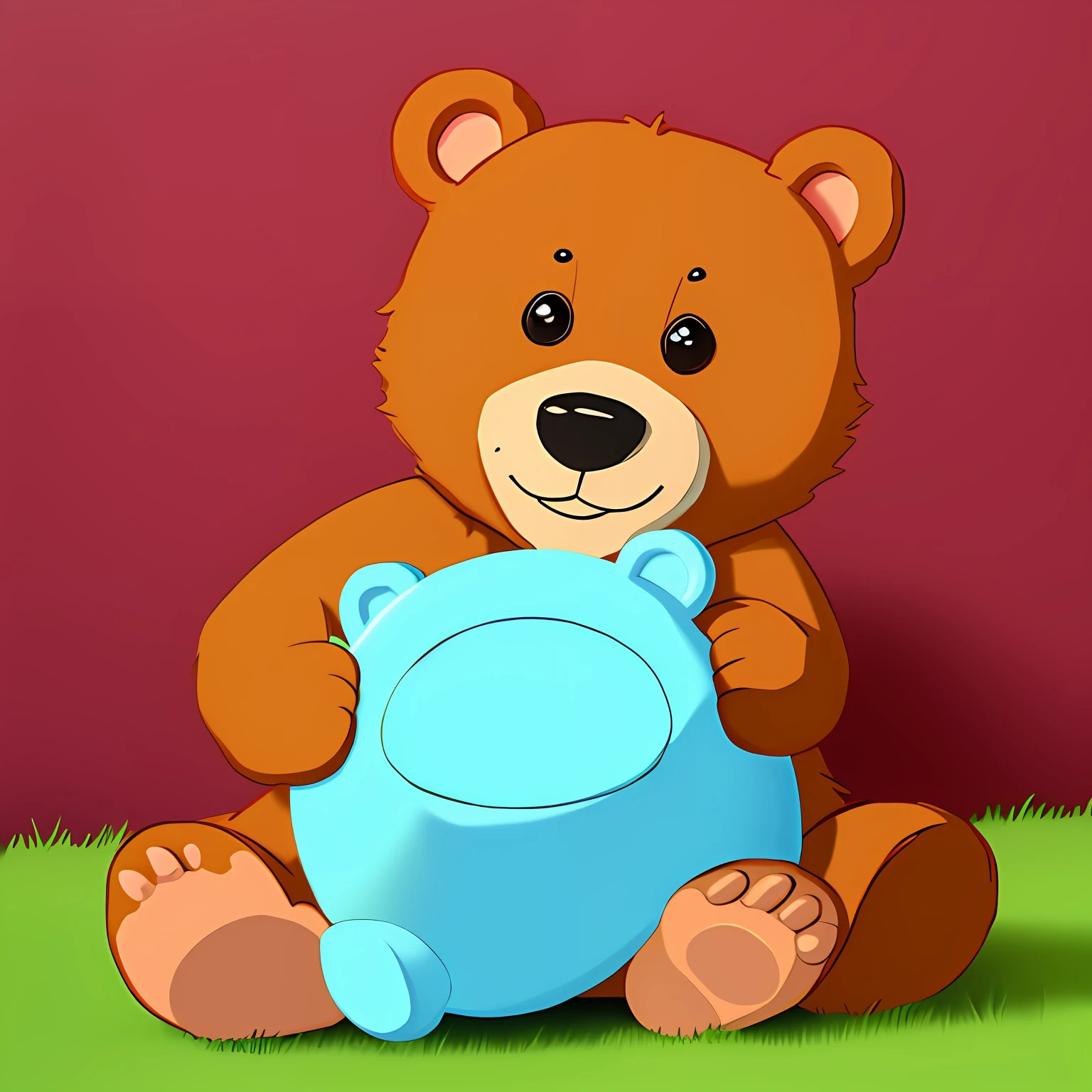 Cartoon bear