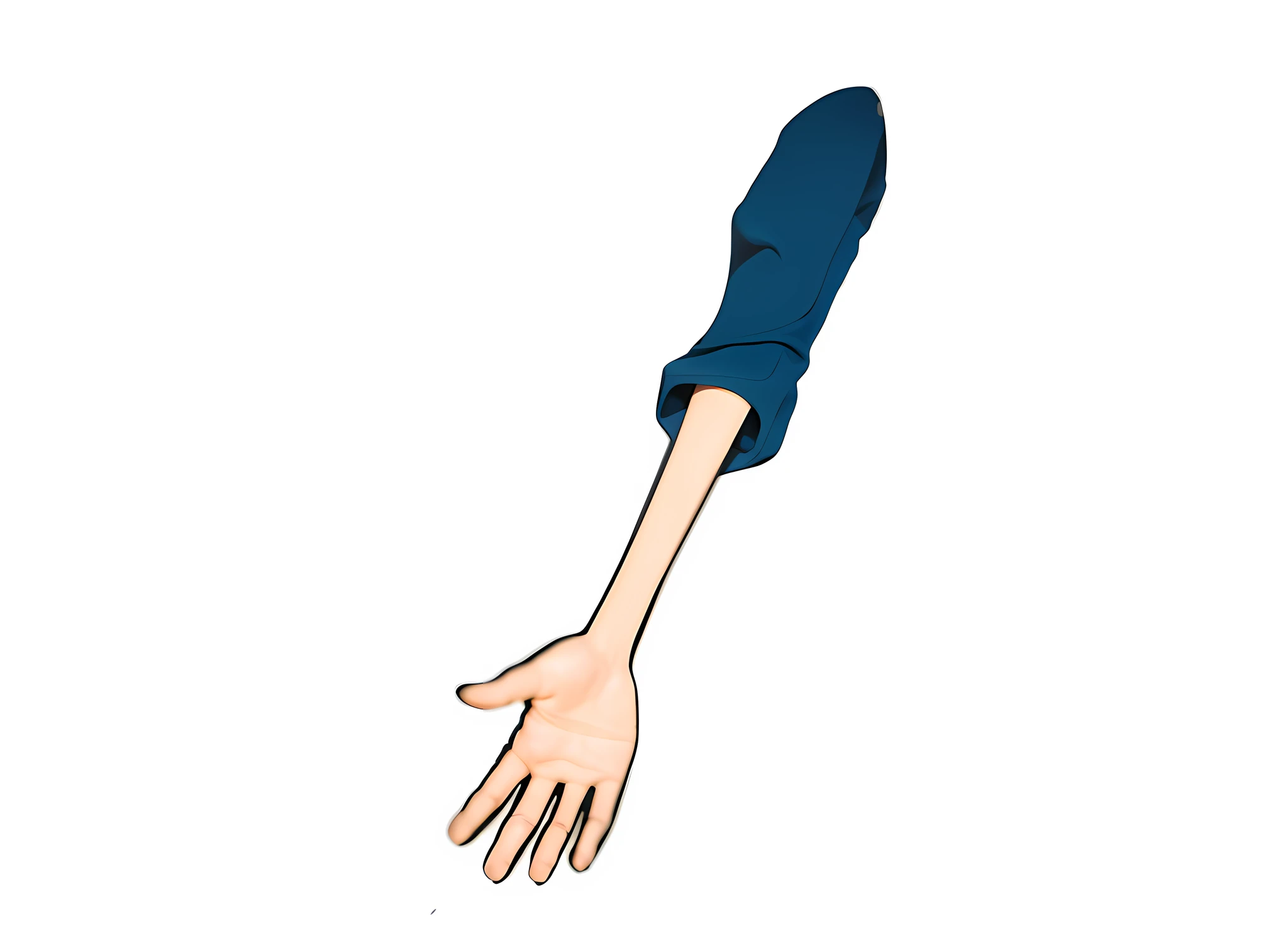 cartoon hand reaching for a tennis ball with a tennis racket in the background, elongated arms, long arm, arms extended, long arms, hands straight down, long-arms, raised hand, human hand, human arms, simpe hands, scaled arm, plated arm, very long arms, hand gesture, corrected hand, 2 d - animation, low - poly hands