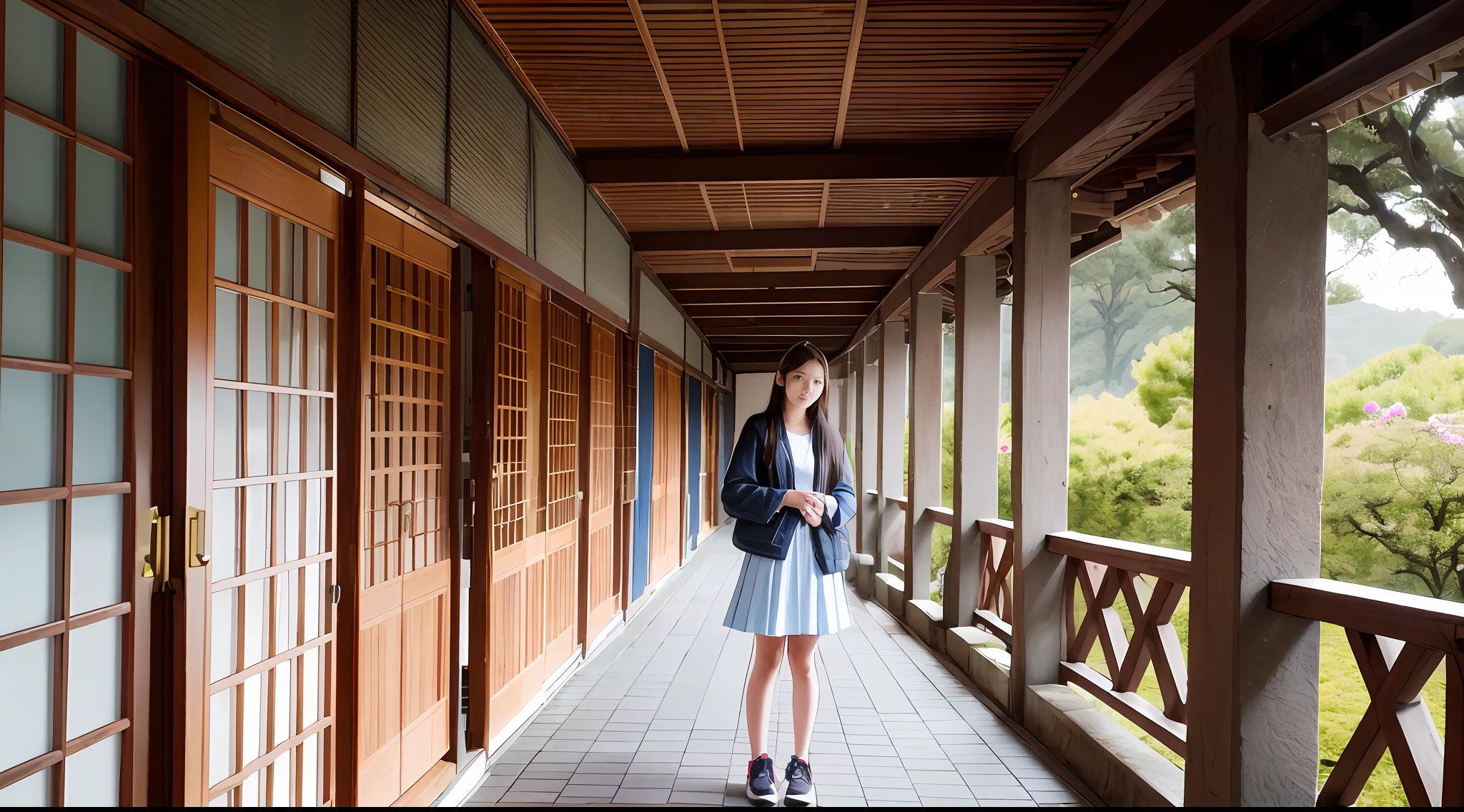 Emily is a 17-year-old high school student who attends the Terminar (the final year of high school). She lives in a small town in France and has a strong longing for Japan. From an early age, he was interested in the culture, traditions and beautiful landscapes of the Japan and dreamed of one day visiting the country on his own.