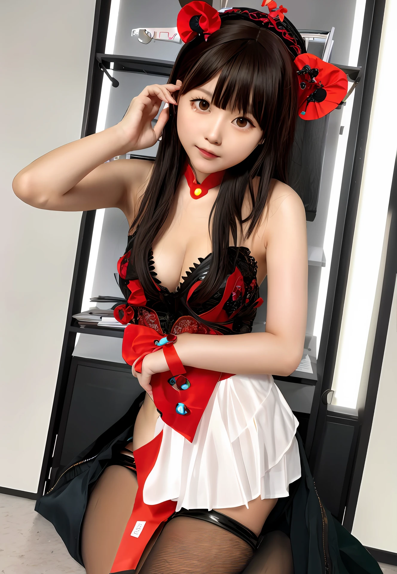 Gu Yuena in Loli form of Douluo Dalu, having with adult man, in 4K