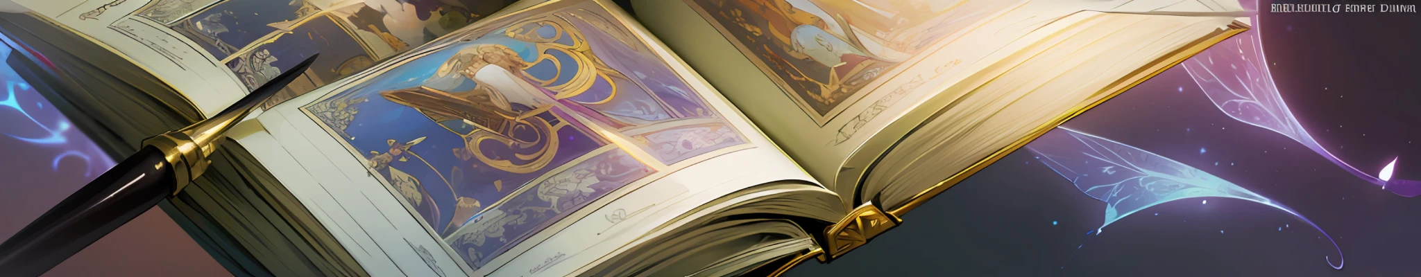 There is a book next to a pen and candle, fantasy book illustration, magic fairy background, fantasy RPG book illustration, fairy tale style background, with a magic board, beautiful book fairy for adults, romantic storybook fantasy, realistic fantasy illustration, beautiful rendition of a fairy tale, high quality fantasy stock photo, magical composition, fantasy fairy tale story