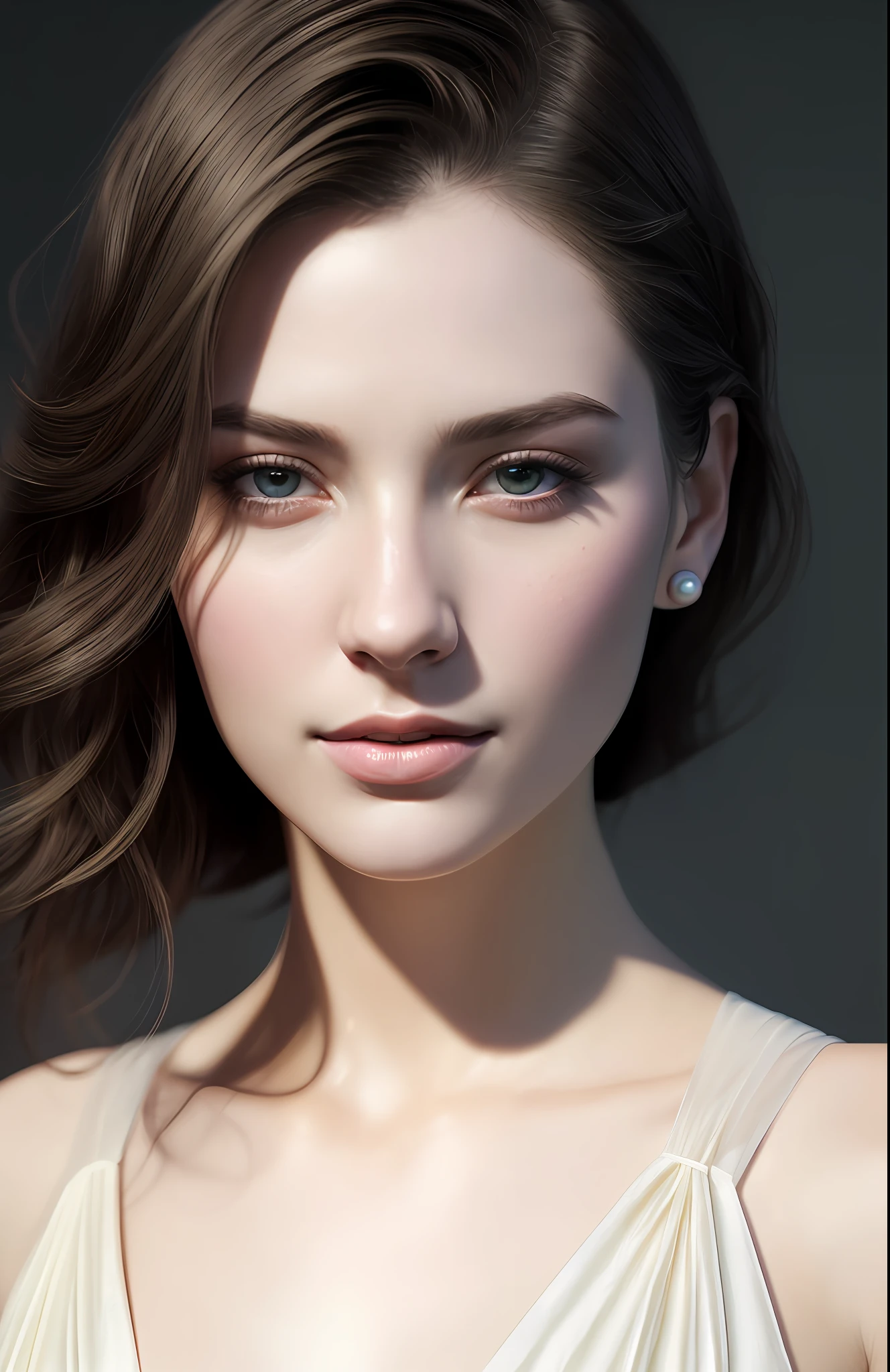 ((pale skin)), ((pearl skin)), (((full body))), olsen01, ((look camera)), portrait of ((stunningly attractive)) a sexy woman ((perfect feminine face)), intricate, 8k, highly detailed, (extremely detailed CG unity 8k wallpaper), ((square jaw)), (well defined jaw), (downturned lips), (detailed anatomy), Hyperrealistic full shot body image, trending on CGSociety, Intricate, High Detail, Sharp focus, dramatic, volumetric lighting, digital painting, intense, modelshoot style, (extremely detailed CG unity 8k wallpaper), full shot body photo of the most beautiful artwork in the world, pearl skin, professional majestic oil painting by Ed Blinkey, Atey Ghailan, Studio Ghibli, by Jeremy Mann, Greg Manchess, Antonio Moro, trending on ArtStation, photorealistic painting art by midjourney and greg Rutkowski