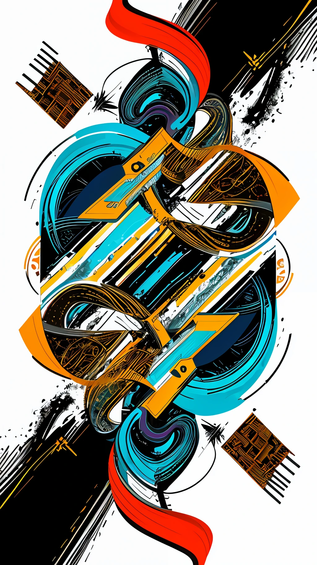 In the typographic art of this illustration, the words and letters become protagonists, dancing in a dynamic and expressive composition. The diversity of fonts, styles and sizes is explored to convey a message and express creativity in a unique way.
The key word of this illustration stands out, occupying the center of the composition. Your source is carefully chosen to convey the essence of the message. It can be a bold and impactful source, conveying strength and determination, or a delicate and elegant source, suggesting subtlety and harmony.
Around the main word, other words and letters come to life, creating a visual and conceptual game. Different fonts are selected for each word, highlighting its unique characteristics. Calligraphic, modern, graphic, or vintage styles can be explored by adding layers of aesthetic styles to the illustration.
The organization of words and letters follows a creative and fluid approach. They can be arranged in straight or curved lines, forming patterns or imitating shapes. Some lyrics can overlap, creating a sense of movement and bringing dynamism to the composition.
Colors play an important role in this typographic art. One can opt for a monochromatic palette, highlighting subtle tones of a single color, or for an explosion of vibrant colors, conveying energy and vivacity. The colors can be applied to the letters themselves, to backgrounds or to additional elements that complement the composition.
This typographic art is a creative expression that celebrates the power of words and the aesthetics of letters. It invites the viewer to explore the interplay between form and meaning, immersing themselves in a visually stimulating universe. It is an illustration that arouses curiosity, reflection and appreciation of the art of the written word.
