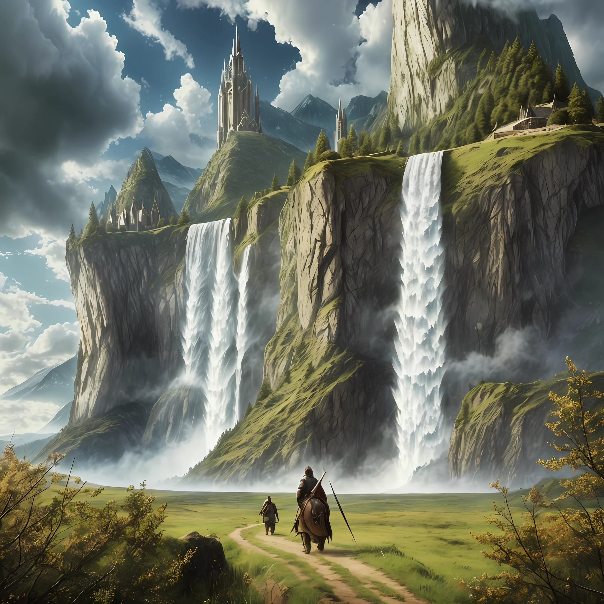 Discover the mysteries of Middle-earth with your camera. Capture the majesty of breathtaking natural settings, epic battle action, and the beauty of iconic characters in your "Lord of the Rings" movie. Reinforce vibrant textures, dramatic lighting and a stunning cinematic aesthetic to create a masterpiece worthy of this legendary story.