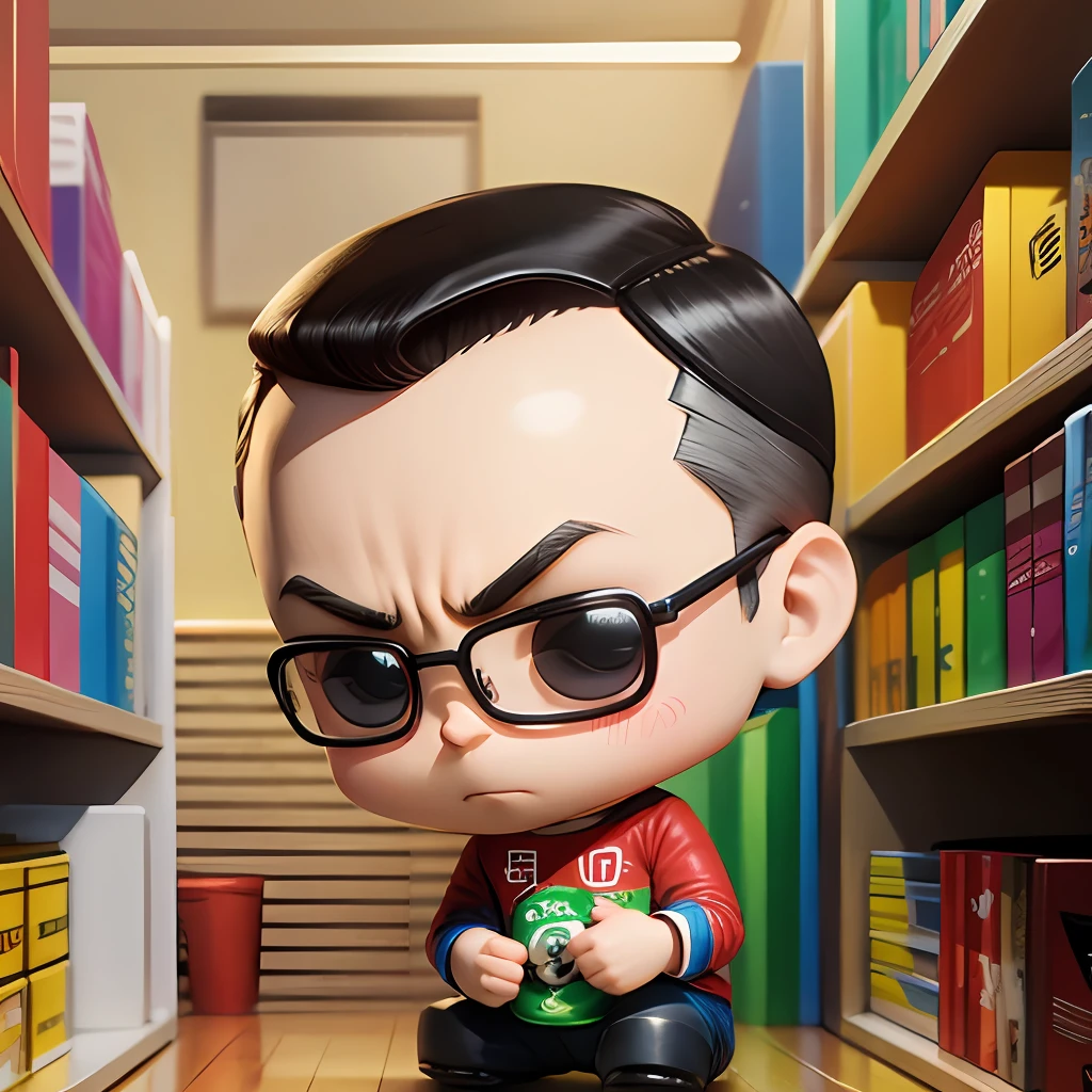 Sheldon Cooper estilo funko pop --auto --s2