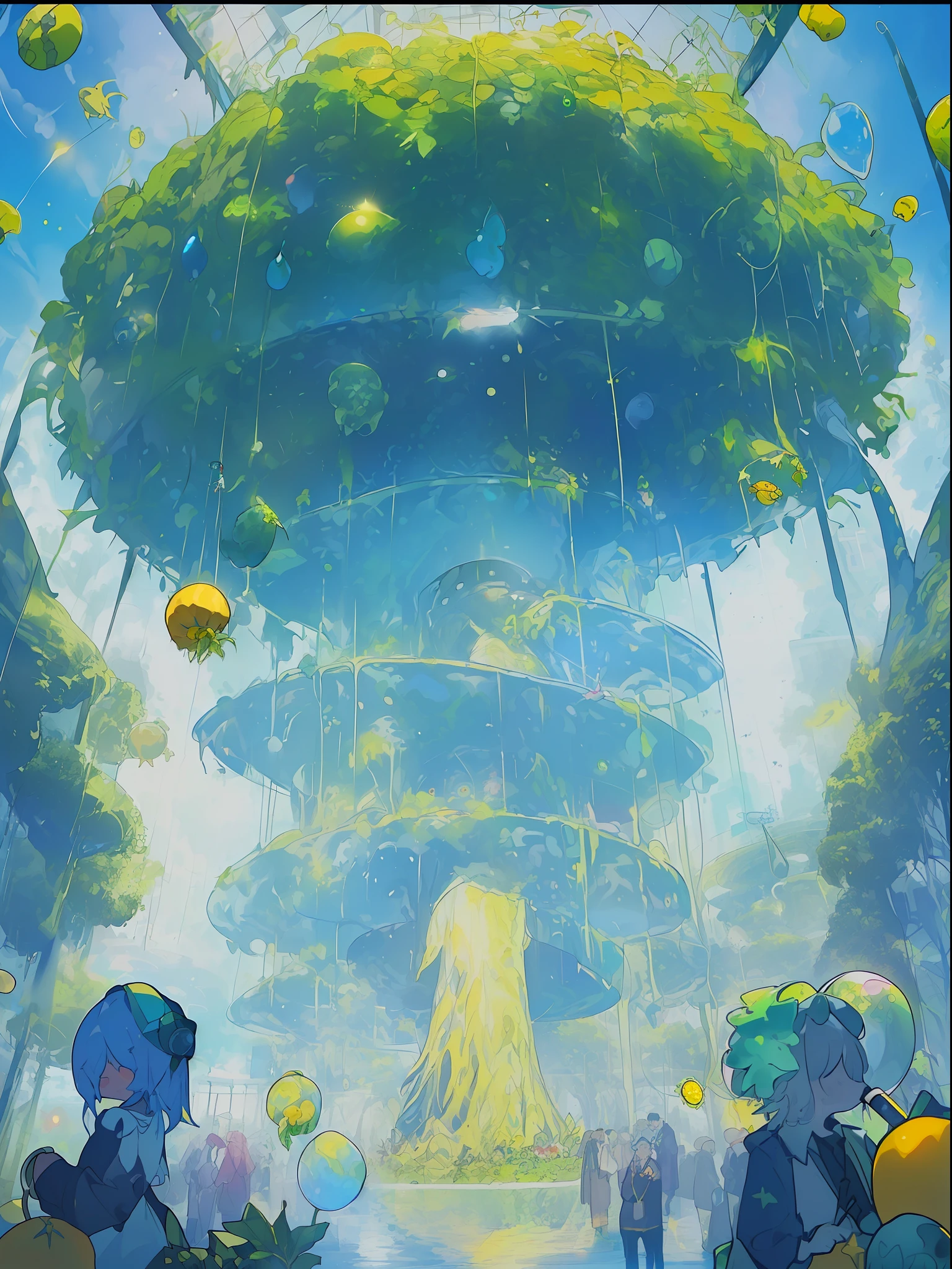 Dark Blue Moon, Pan Closet, Giant Yellow Fruit, World Tree, (((Funassi)), Lanlanlou, Chic, Butler Who Can't Stop Ringing Your Tongue, 77777, Jackpot, Dancing Props, Fruits Wrapped in Yellow Translucent Outlines, Kowloon World Tree Towering Over 200 Meters and Reaching the Dome Ceiling, Worm Virus, Roots of Huge Trees Along the Coastline, Big Slime, (Debug RunApplication operation, virus, error sound), handshake, surface tension of fruits, (competing emulators, range, Robert Robert, virtual reality, high-tech, competition, clone, android), blue Kowloon star, dome world, slime fruit, scattering flowers, fruit-bearing, metamorphosis, green vine-like tendrils, countless feathers sprouting from the skin, Kowloon world tree with huge yellow fruit, the proliferation of the roots of a huge tree that moves like the tentacles of an octopus and disguised as a marine life, (the range of operating applications), the fruit of a large slime, the maintenance of a certain size due to surface tension, consciousness trapped in the blue Kowloon star, (connection of emulator mouse and ultrasound vision, digital signage umbrella - hanging umbrella), The existence of clones and androids, metamorphosis of flesh-like creatures that witness and bear fruit on the World Tree during a shootout