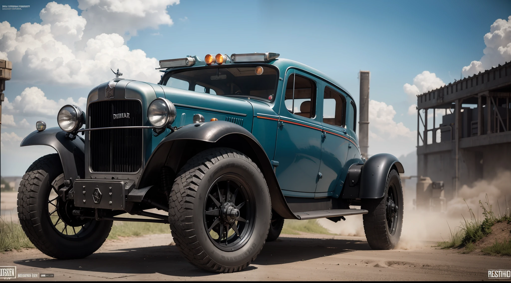 dieselpunk inspired machines, vibrant, photorealistic, realistic, dramatic, dark, sharp focus, 8k