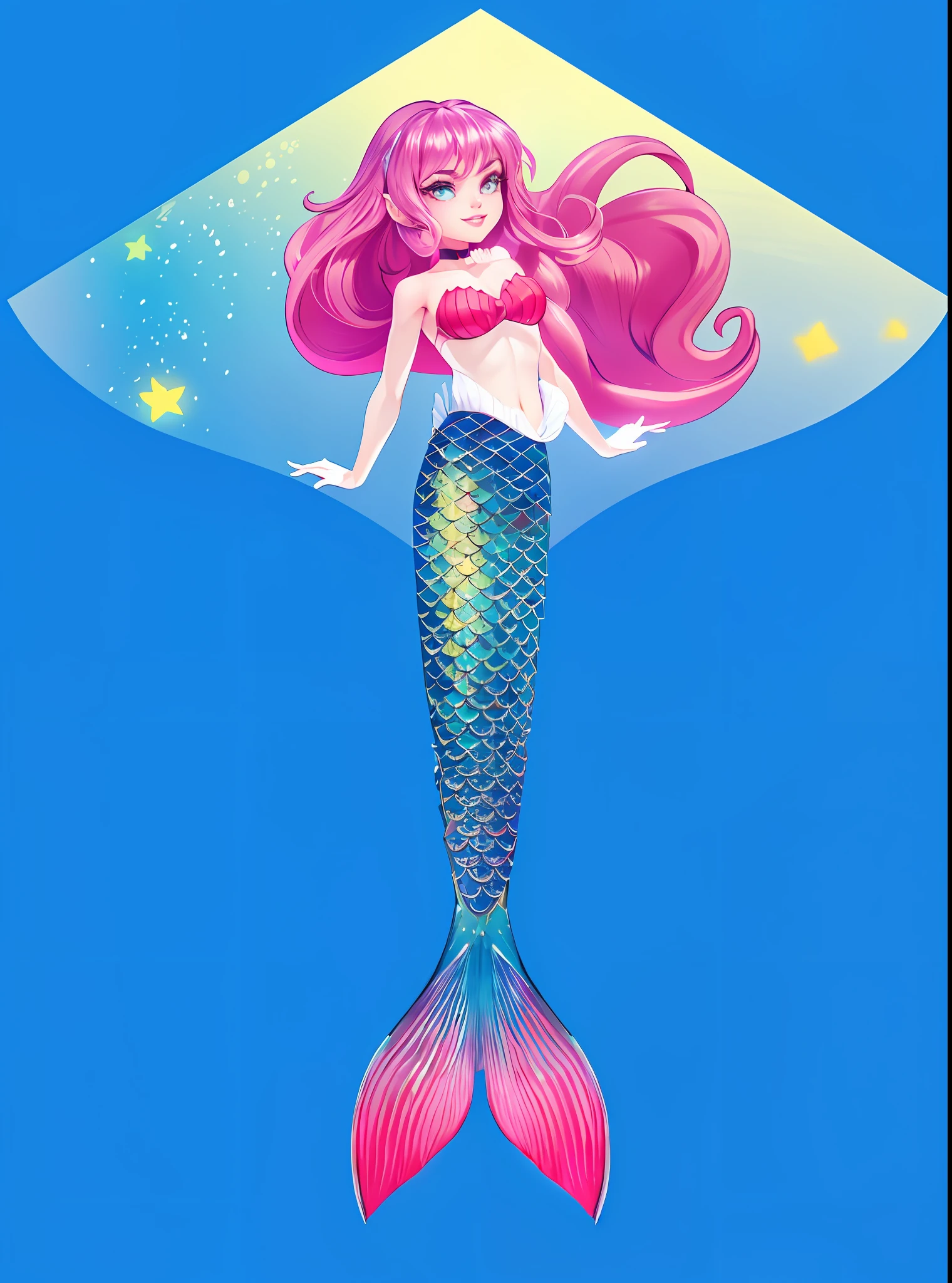 (Comic book style), (color line art: 1.5), (best quality), ((masterpiece)), (detail: 1.4), 3D, beautiful female figures, HDR (high dynamic range), (((mermaid, fish tail, sparkling fish scales)))), (hair glow), ray Tracing, NVIDIA RTX, Super-Resolution, Unreal 5, Subsurface scattering, PBR Texturing, Post-processing, Anisotropic Filtering, Depth-of-field, Maximum clarity and sharpness, Multi-layered textures, Albedo and Specular maps, Surface shading, accurate light-material interaction simulation, perfect proportions, Octane Render, Bicolor Light, Large Aperture, Low ISO, White Balance, Rule of Thirds, 8K RAW, (Realistic: 1.3), (Slim Body), (Q Kids Face, Big Eyes, Sweet Smile), (((Slender Arms, Soft Arms, Medium Breasts, Perfect Body Proportions))), (Young Cute Beautiful 18 Year Old Girl: 1.1), 3d Face, Beautiful Girl, Beautiful Face, Pretty Girl, Pretty Girl, Kpop Idol, Supermodel, Stunning innocent symmetrical face, (hands of Guido Daniel), perfect body, medium breasts, slender waist, slim legs, goddess