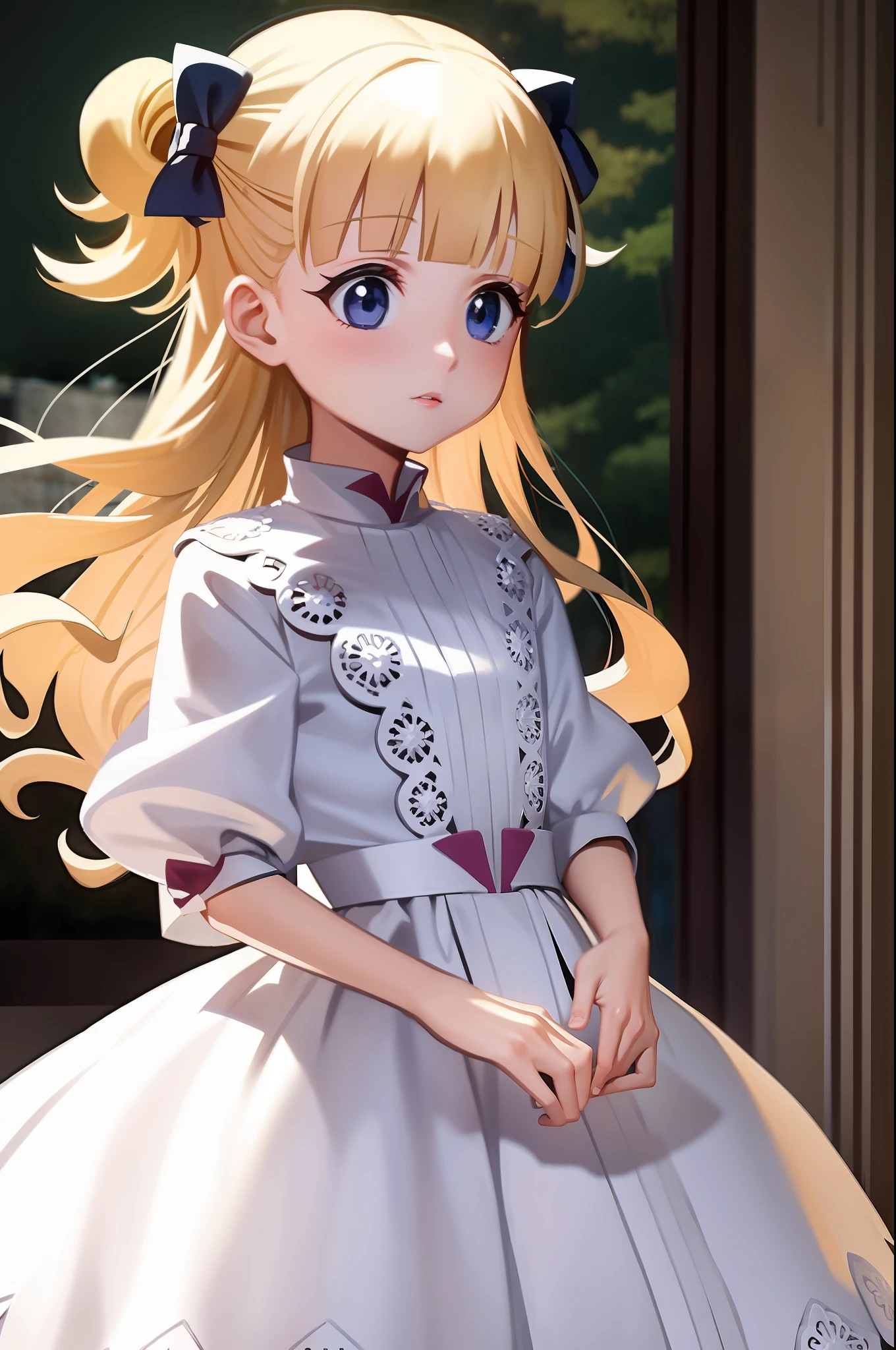 1 girl,solo,(emilico:1.1), wedding dress