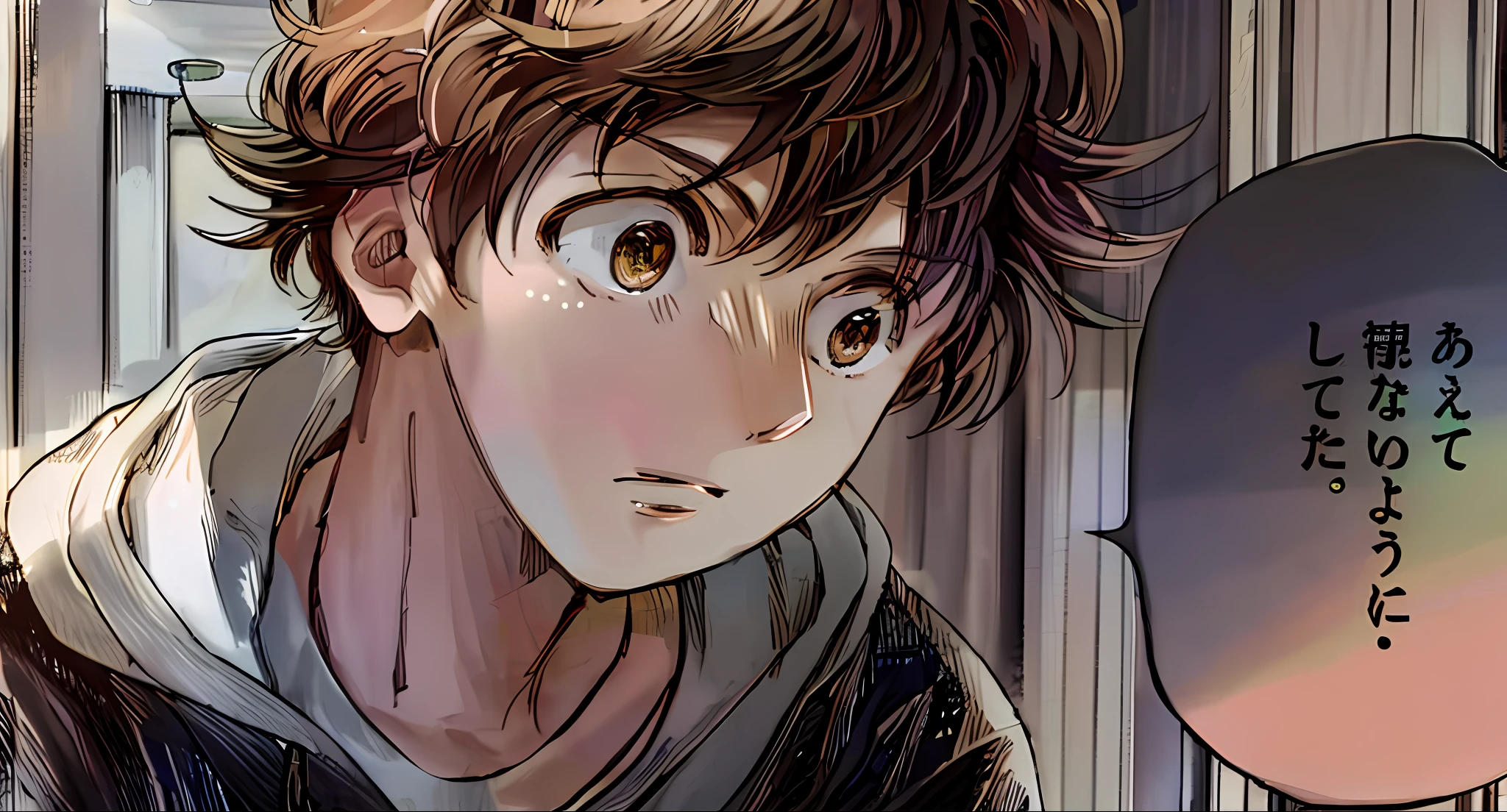 1boy, brown hair