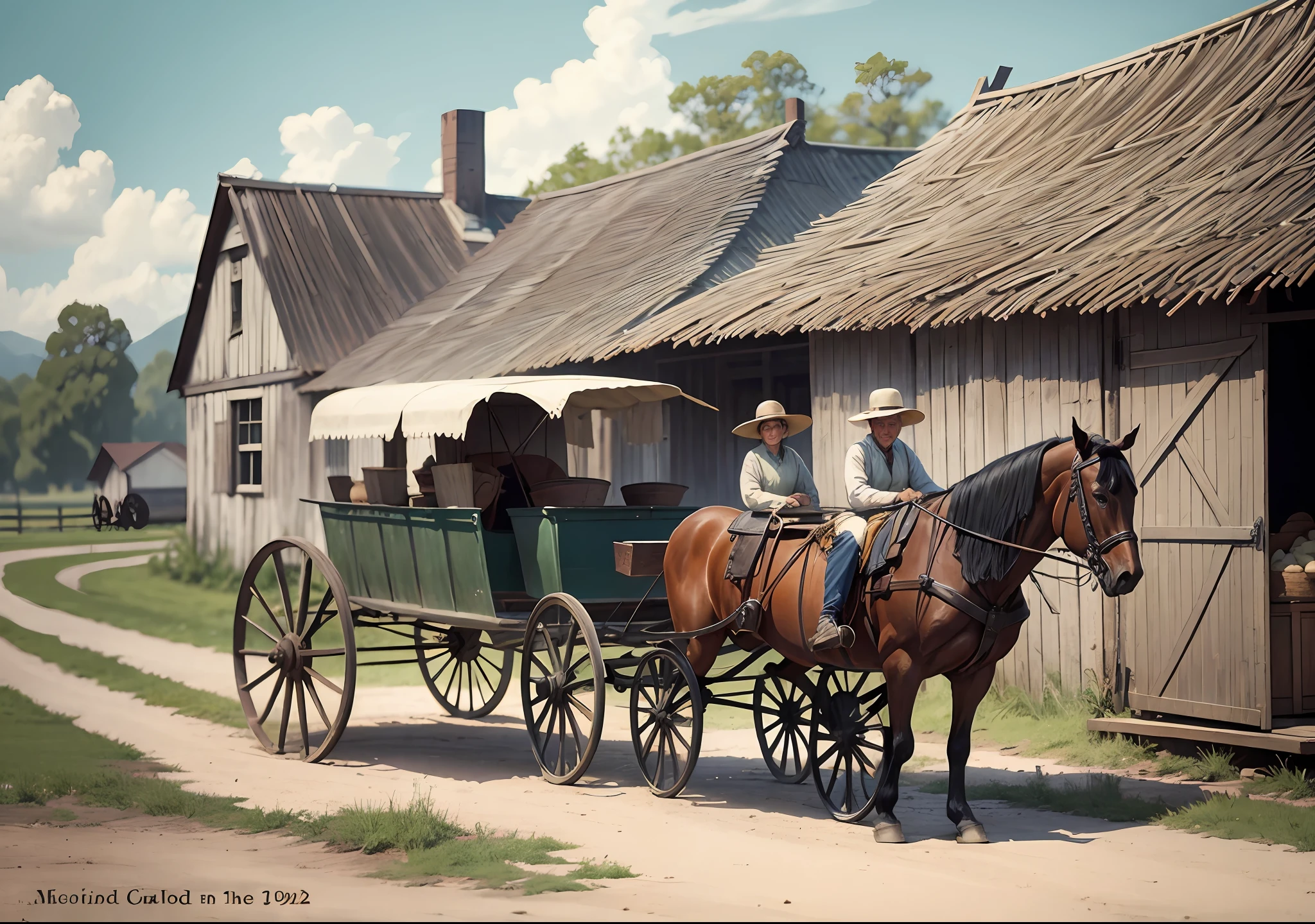 old photos from 1920 ,farms, people , horses carts, colorful --auto --s2