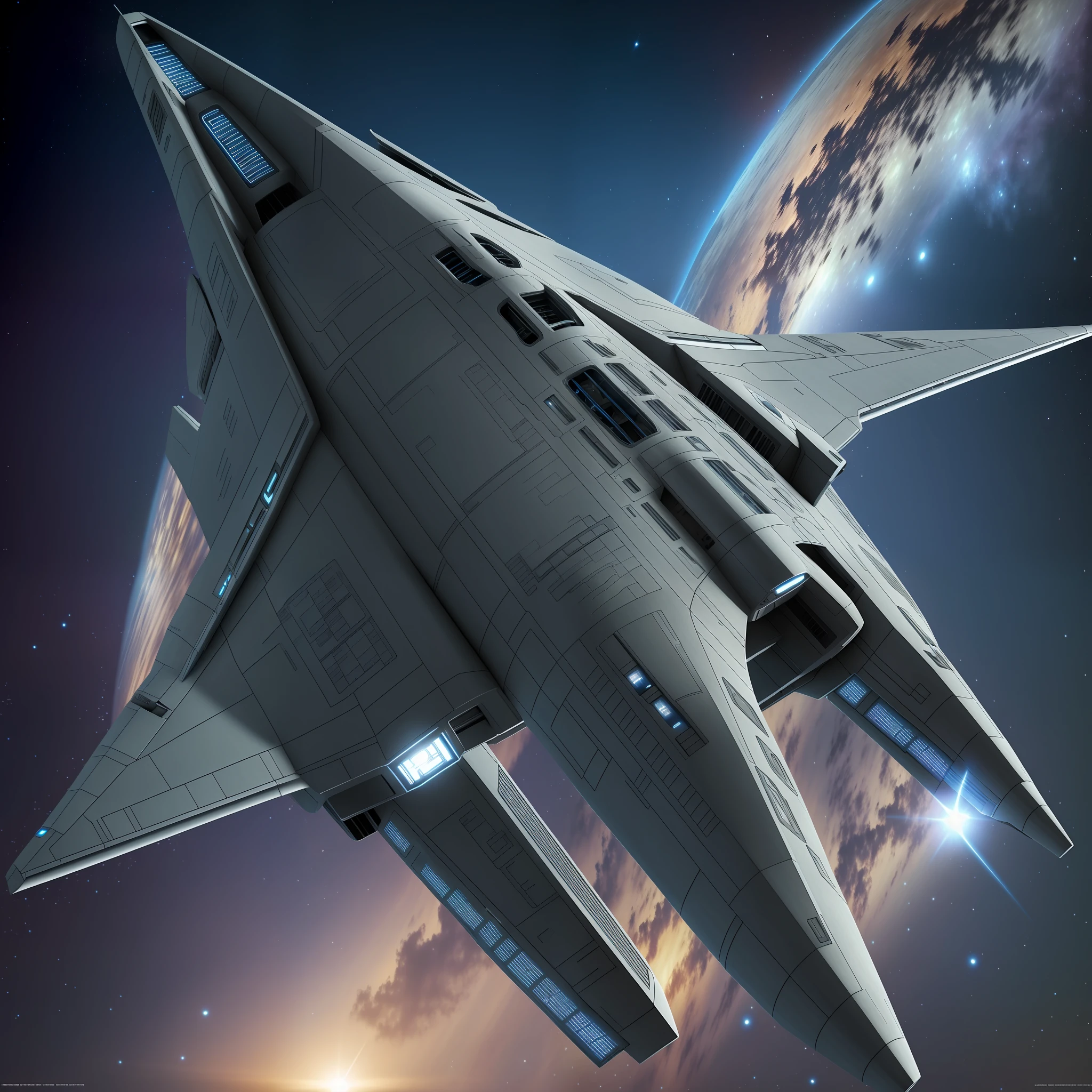 Star trek ship high resolution 8k --auto --s2