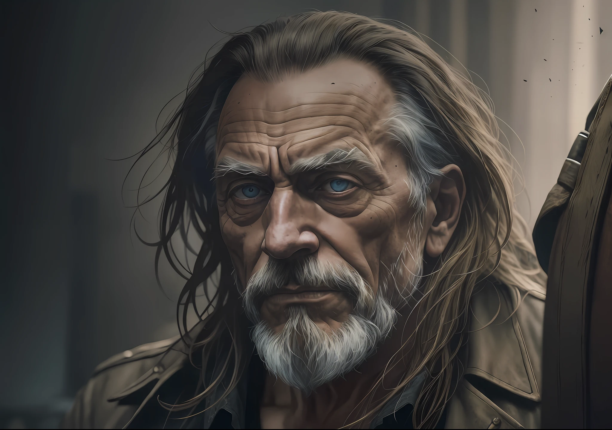 Charles Bukowski dark photo: realistic epic, soft cinematic portrait, adobe lightroom, photographic lab, highly detailed, faded, art by greg rutkowski and artgerm ,neutral colors: 1,2), (hdr: 1,4) , (soft colors:1.2), hyperdetailed, (artstation:1.4), cinematic, warm lights, dramatic light, (intricate details:1.1), complex background, (rutkowski:0.66), (blue and orange:0.4) Charles Bukowski was an American writer and poet known for his raw works and often controversial. He was born on August 16, 1920, in Andernach, --old photos from 1920,farms, people, horses carts, colorful --auto --s2