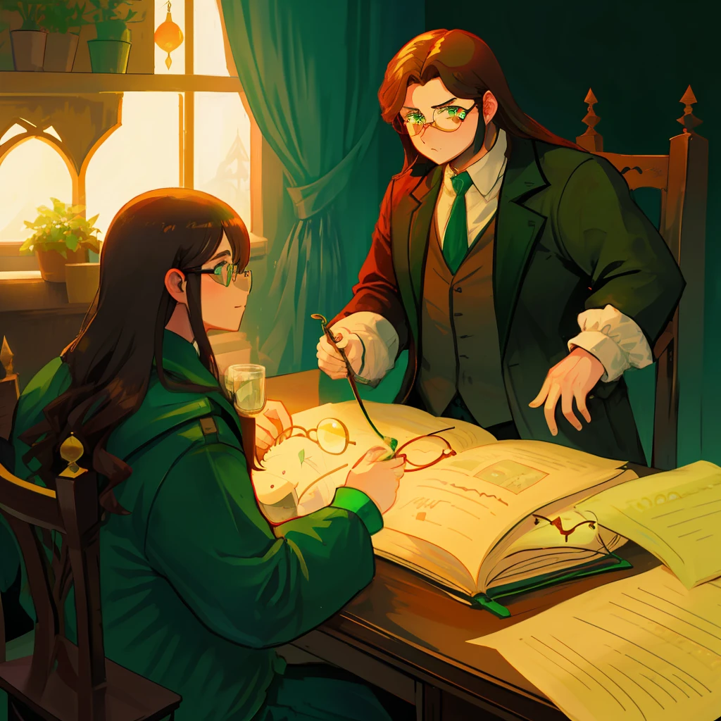 A chubby black, a fat brunette with green eyes and glasses and a chubby white with castlevania-style glasses